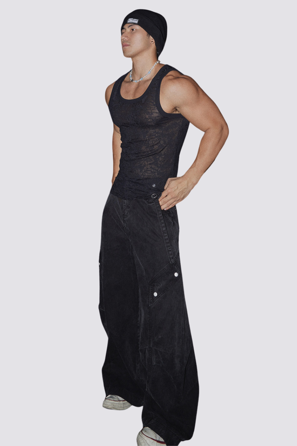 Absolute Black Lace Top