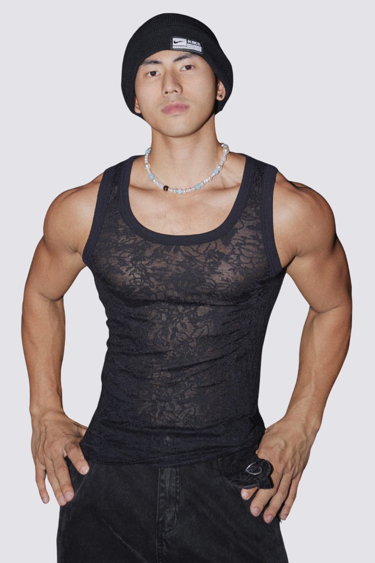 Absolute Black Lace Top