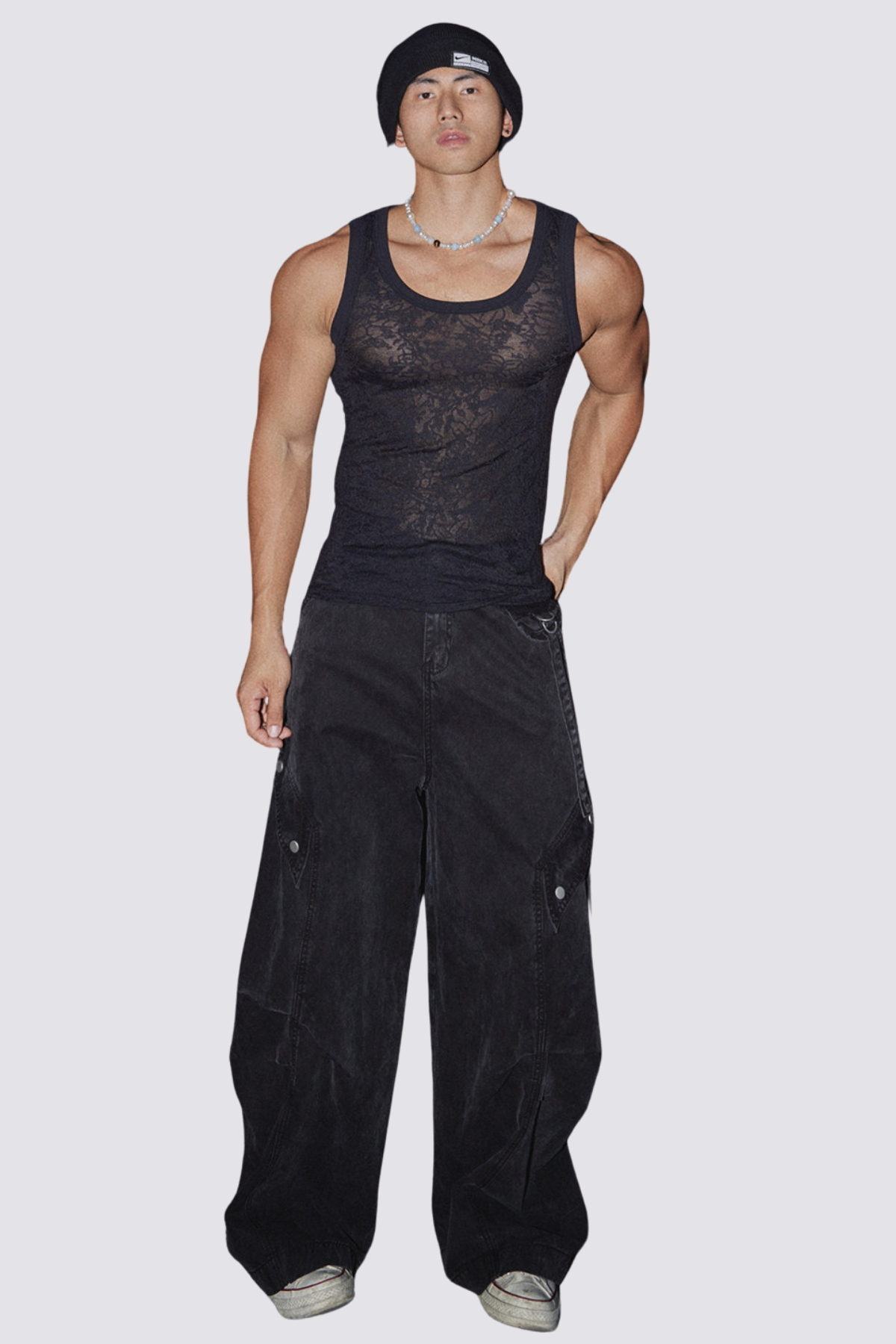 Absolute Black Lace Top