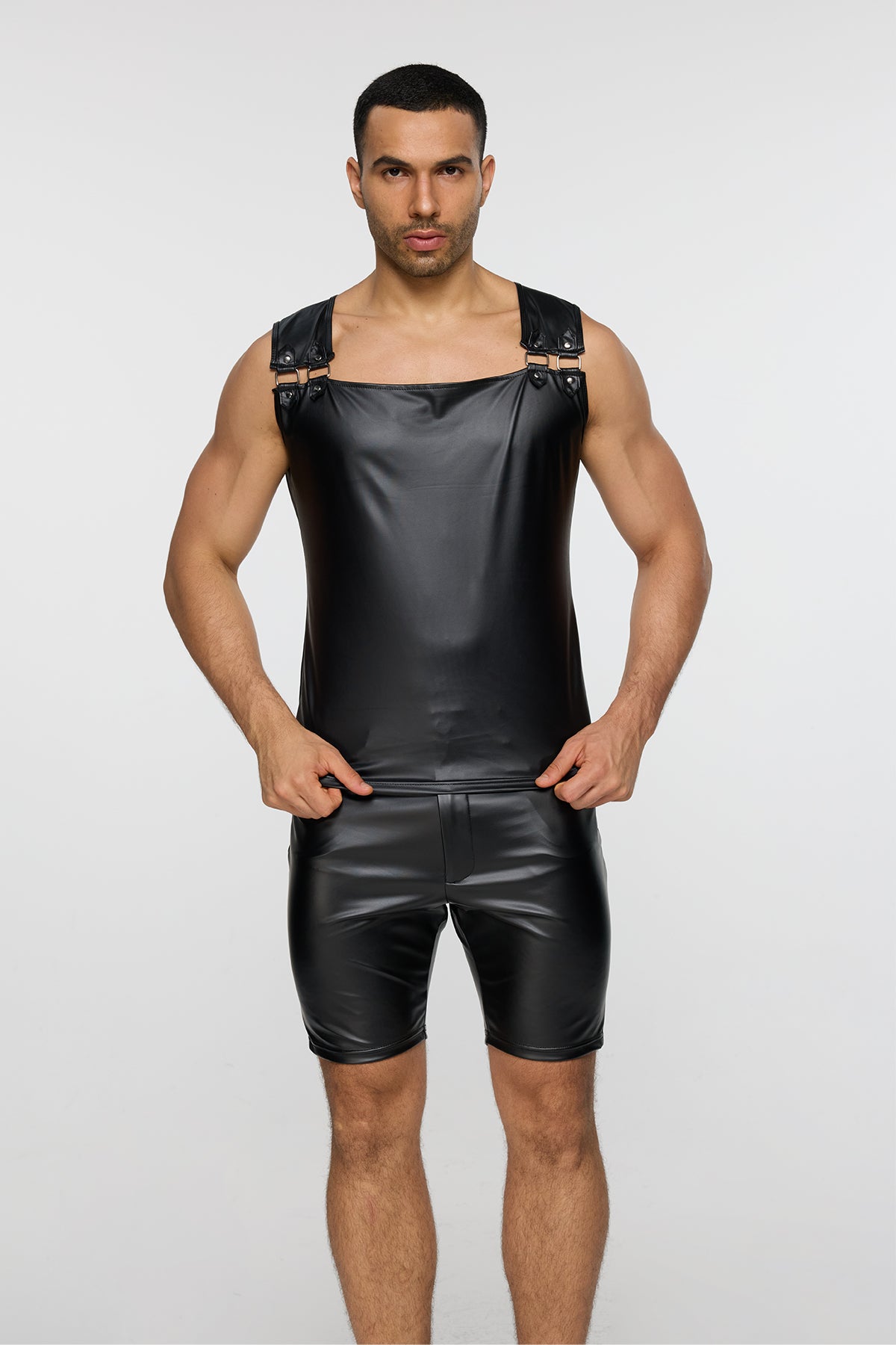Absolute Hide Leather Tank Top