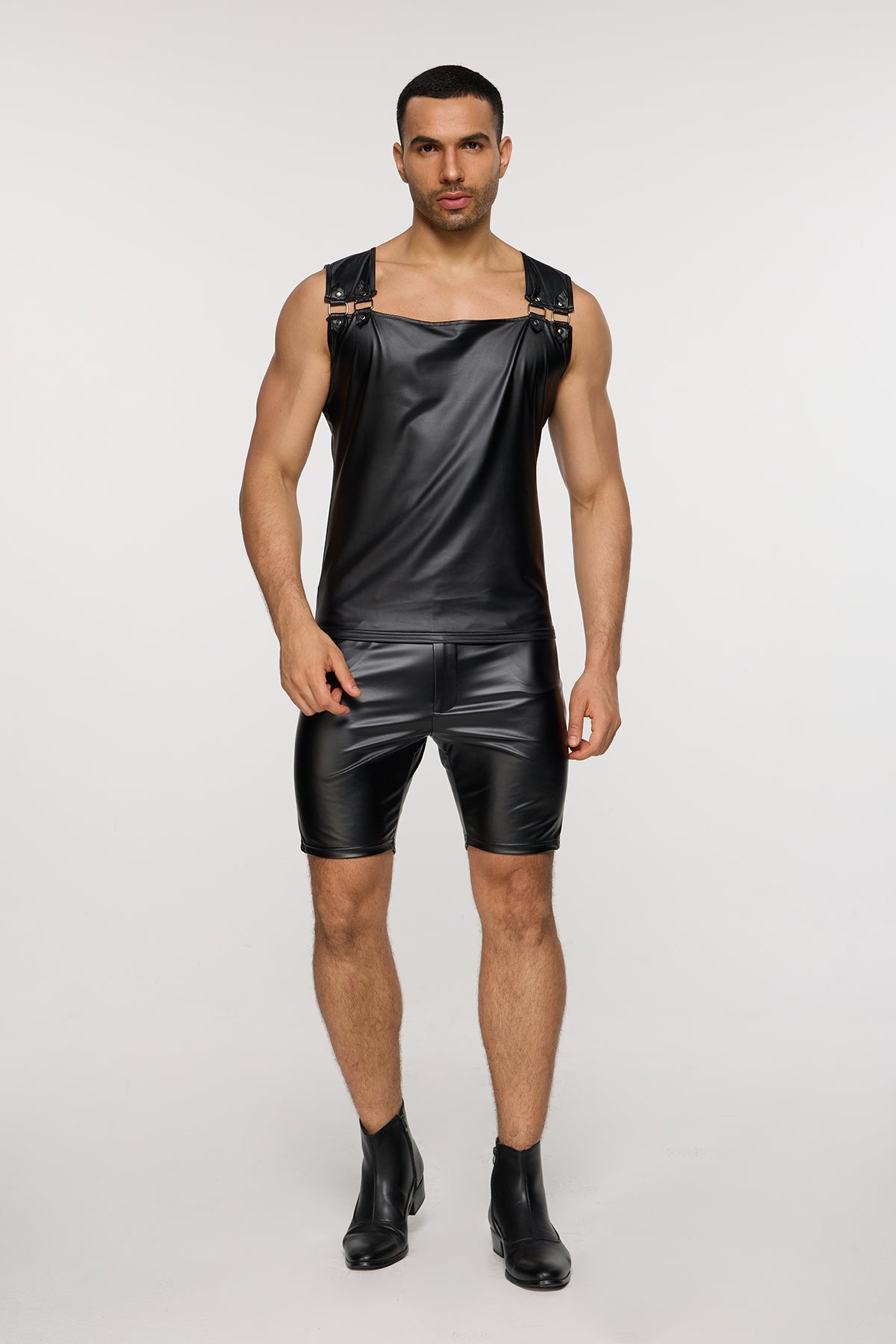 Absolute Hide Leather Tank Top