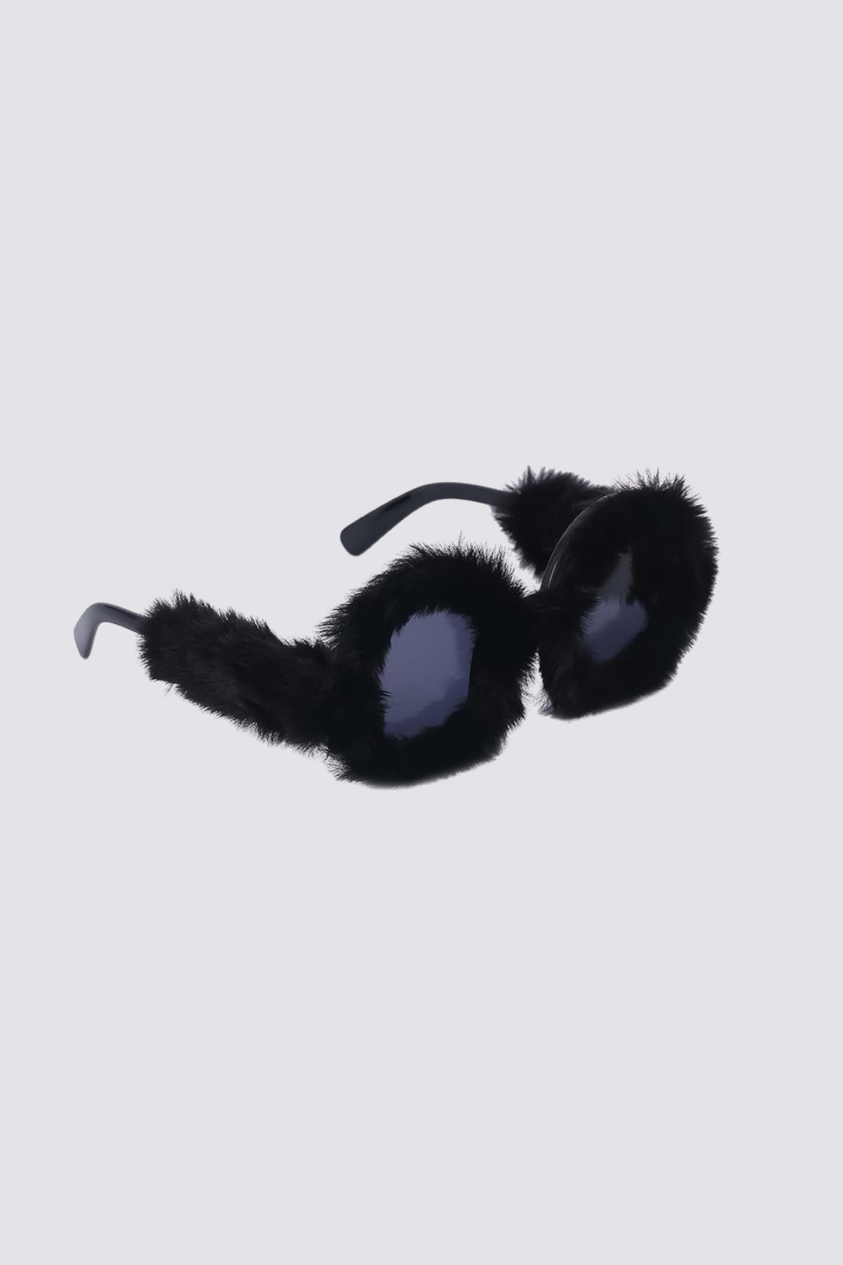 Acid Beam Plush Sunglasses Black