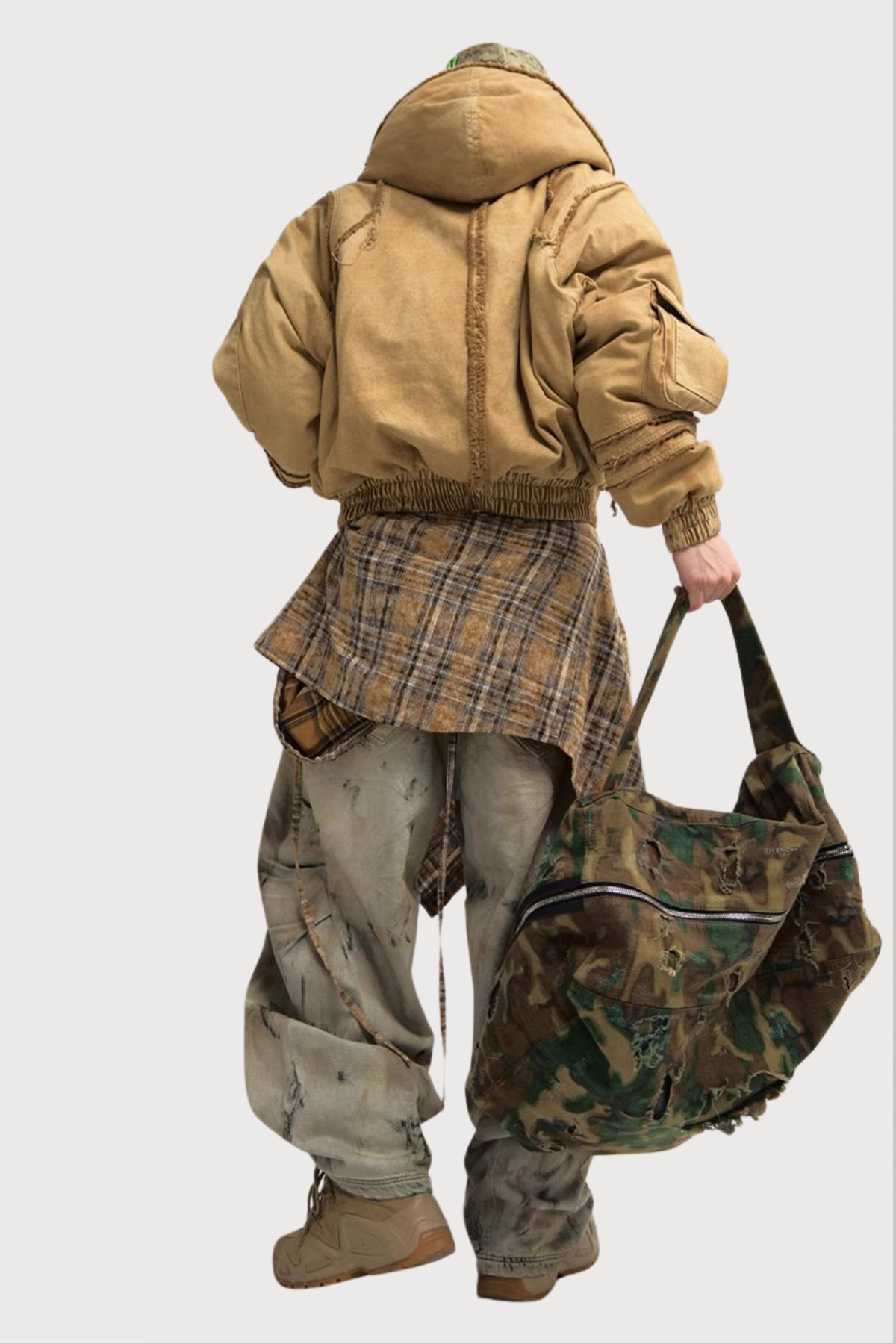 Acid Proof Wide Leg Jeans