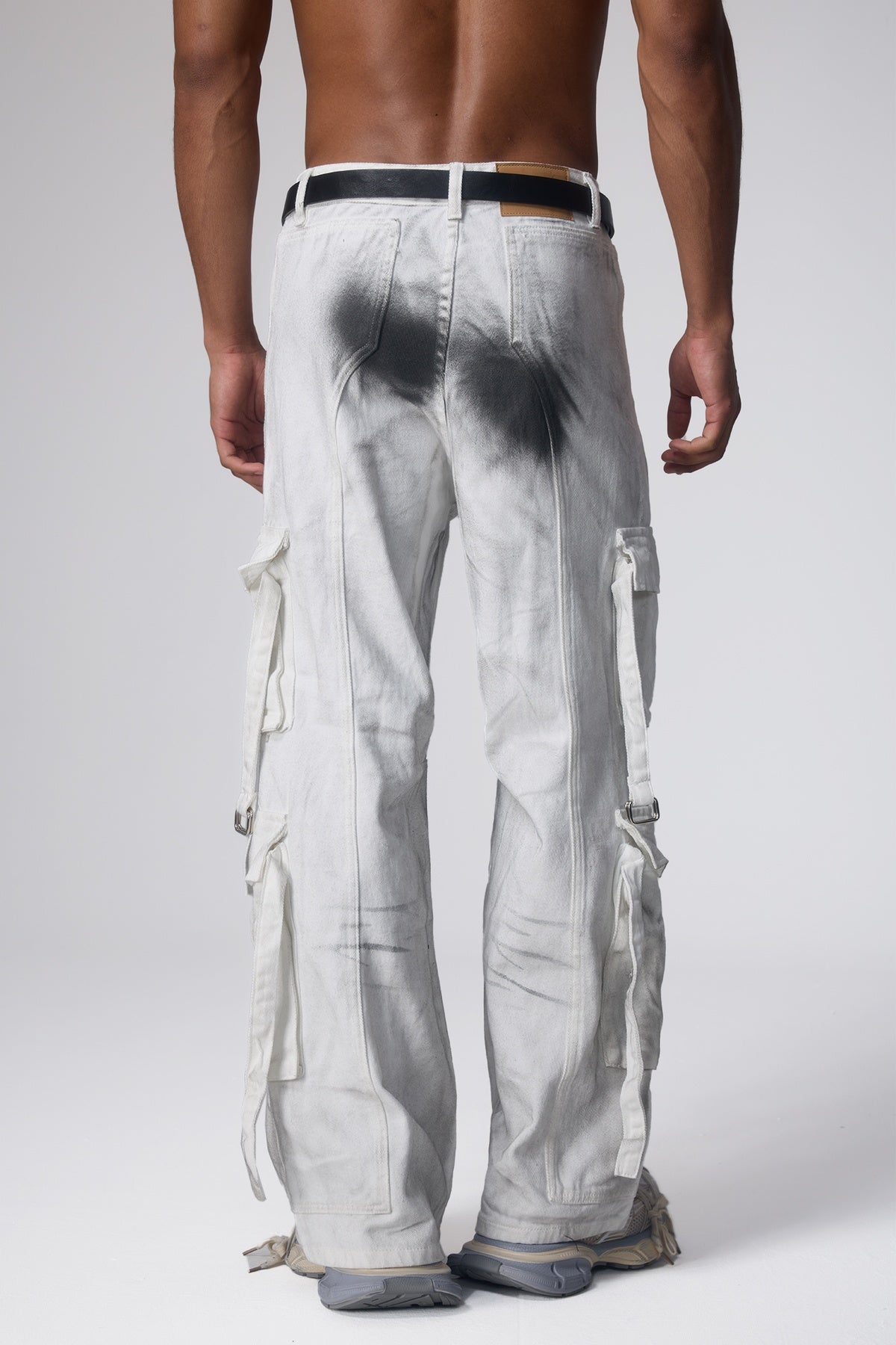 Acid Rush Splatter Cargo Jeans