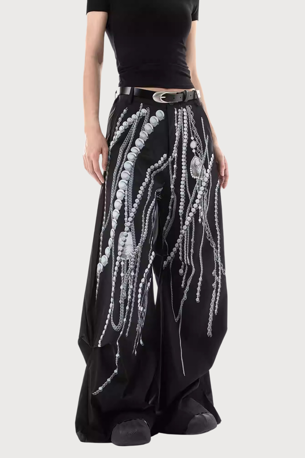 Aero Fit Wide Leg Printed Pants