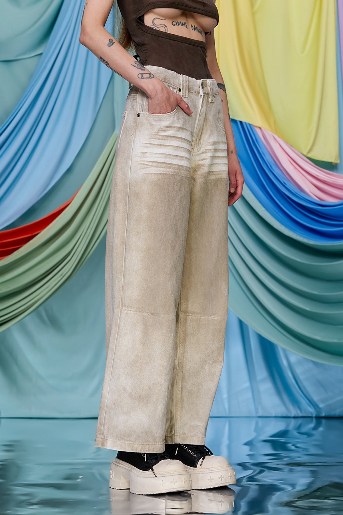 Aether Denim Straight Jeans