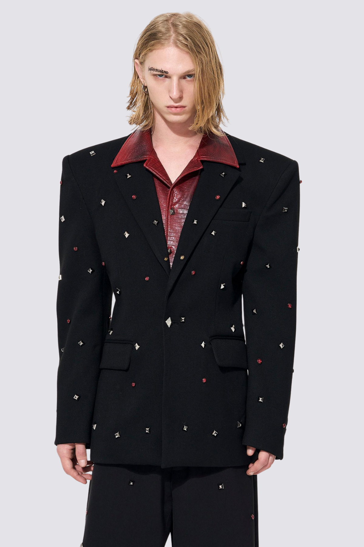Ash Thread Rivet Button Jacket