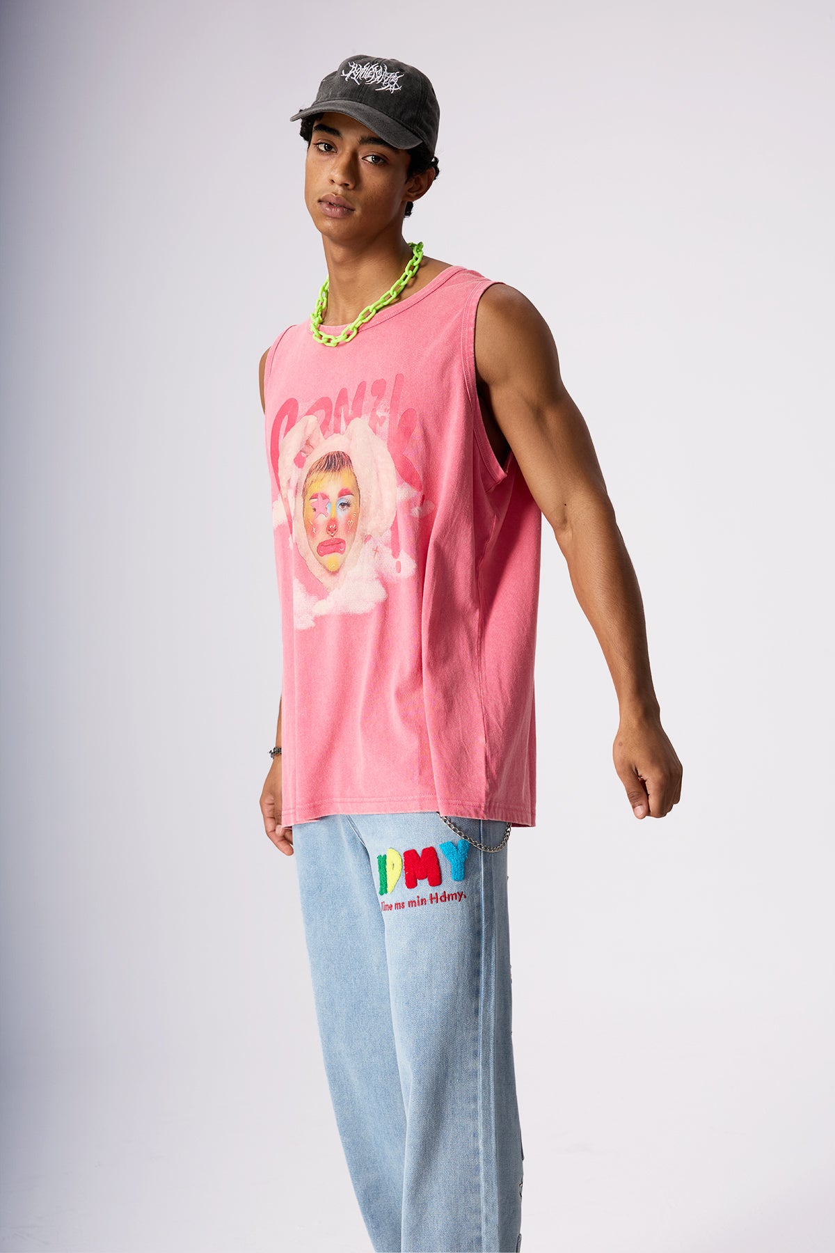 Bare Fit Clown Print Top