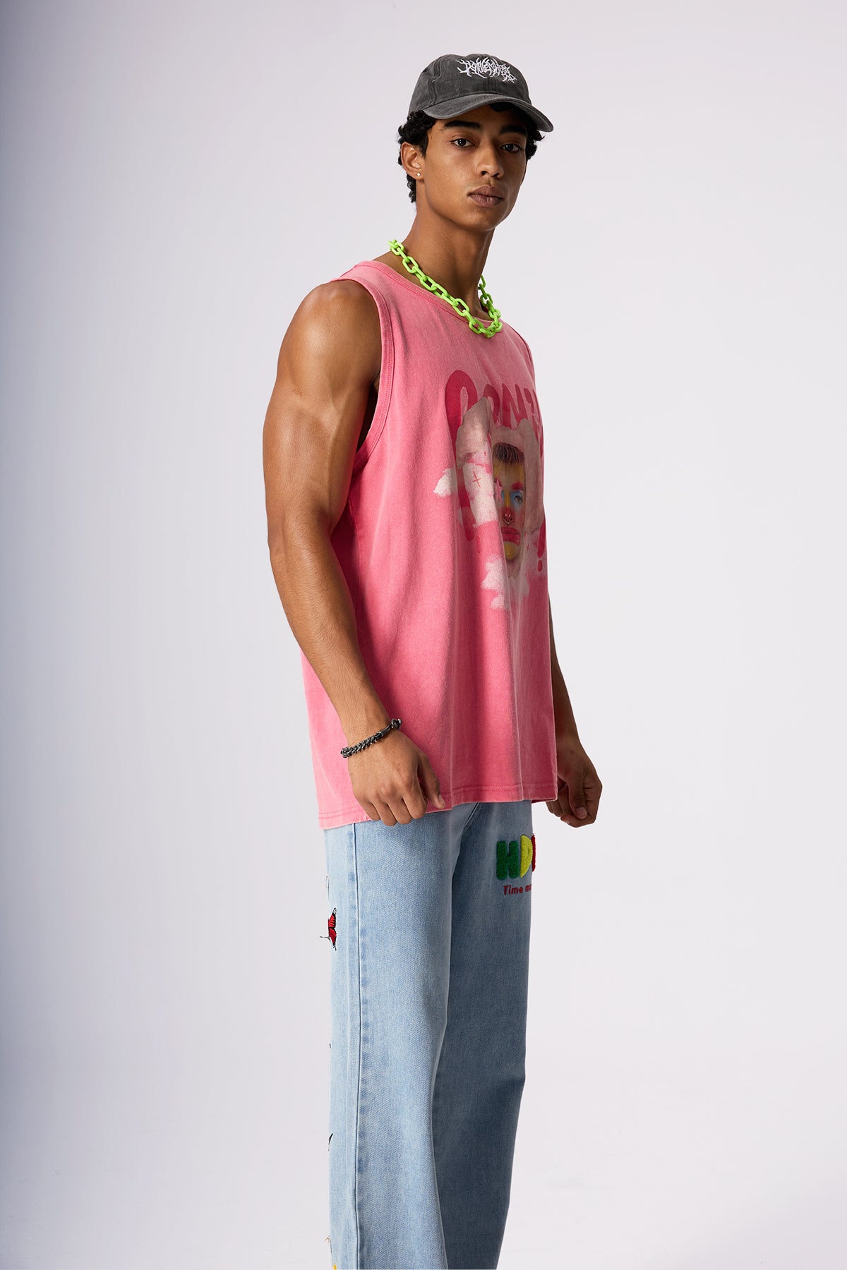 Bare Fit Clown Print Top