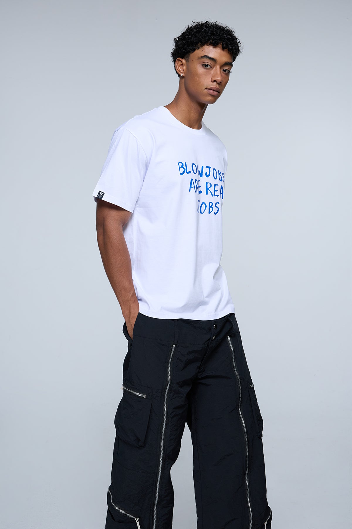 Bare Ink Print T-Shirt White