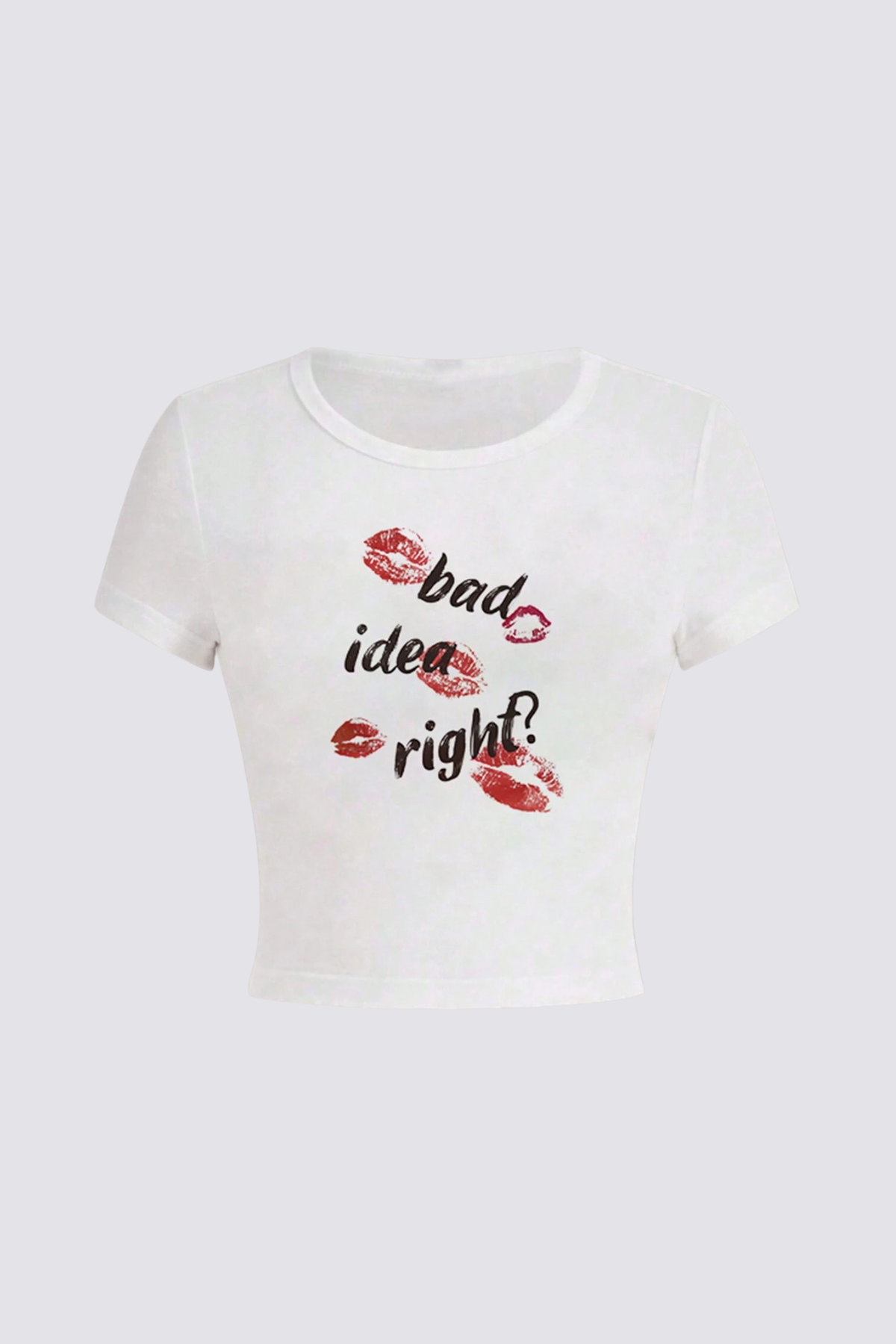 Bare Trace Print Crop Top