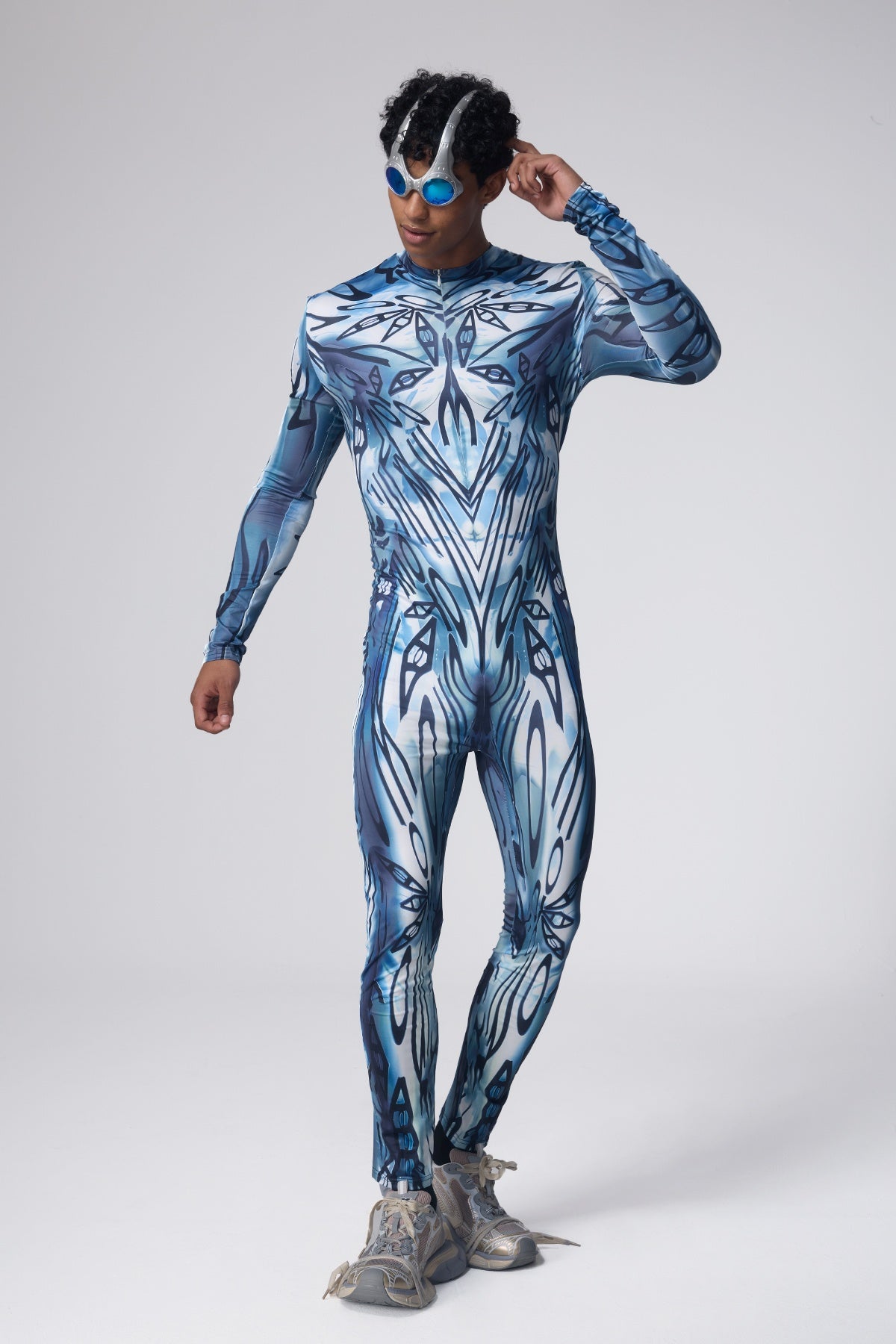 Basic Hue Print Jumpsuit