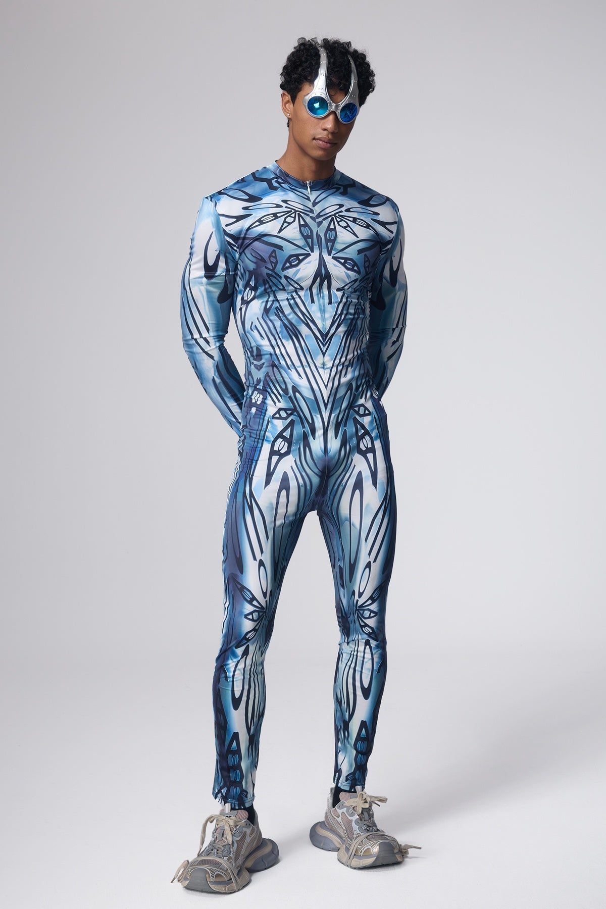 Basic Hue Print Jumpsuit