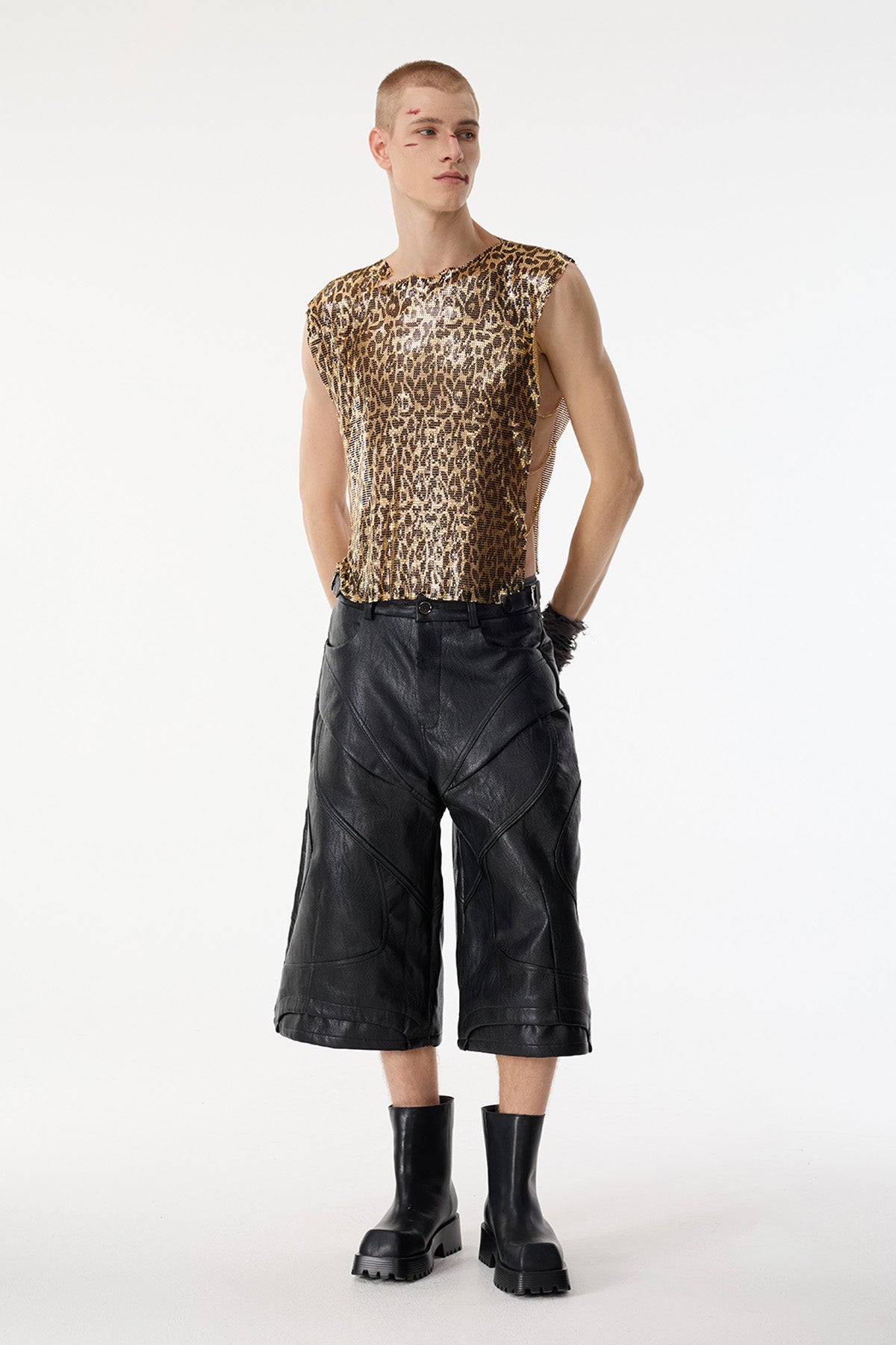Beast Mood Leopard Sleeveless Top