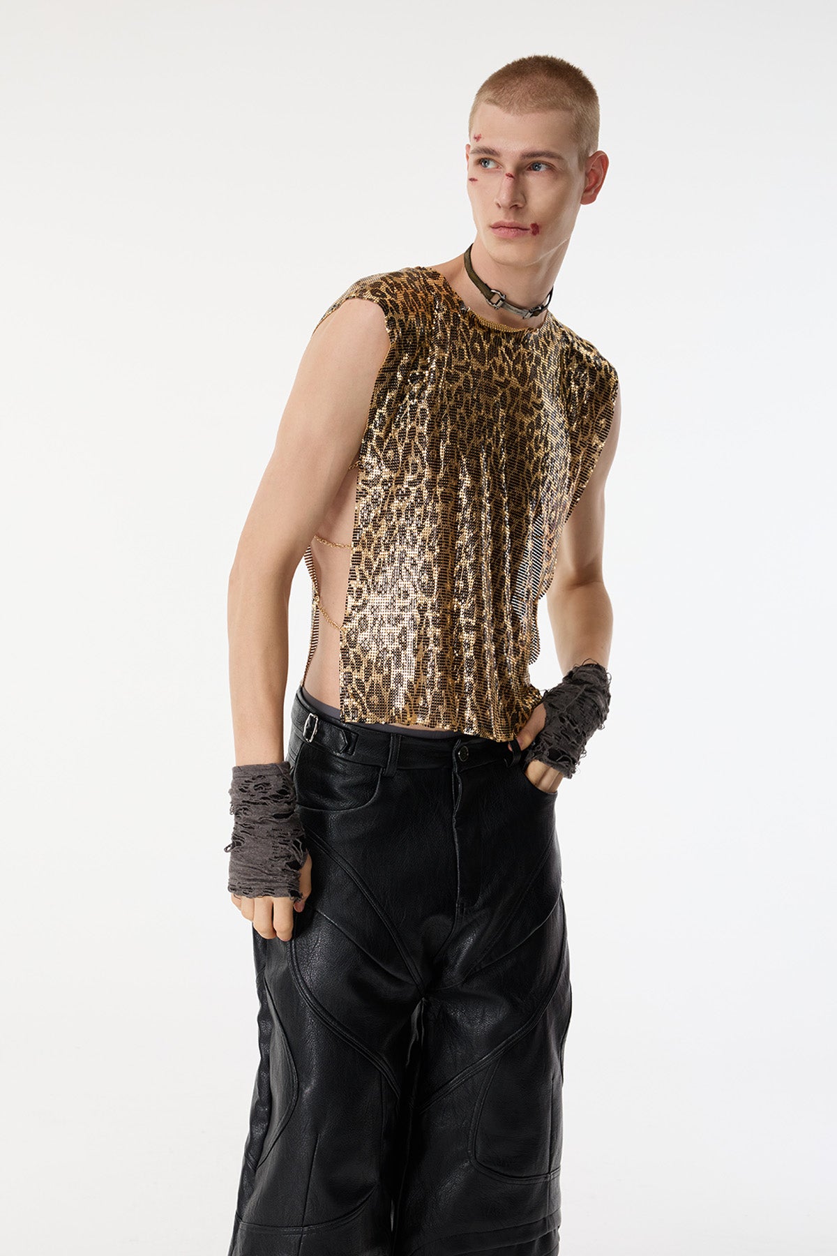 Beast Mood Leopard Sleeveless Top