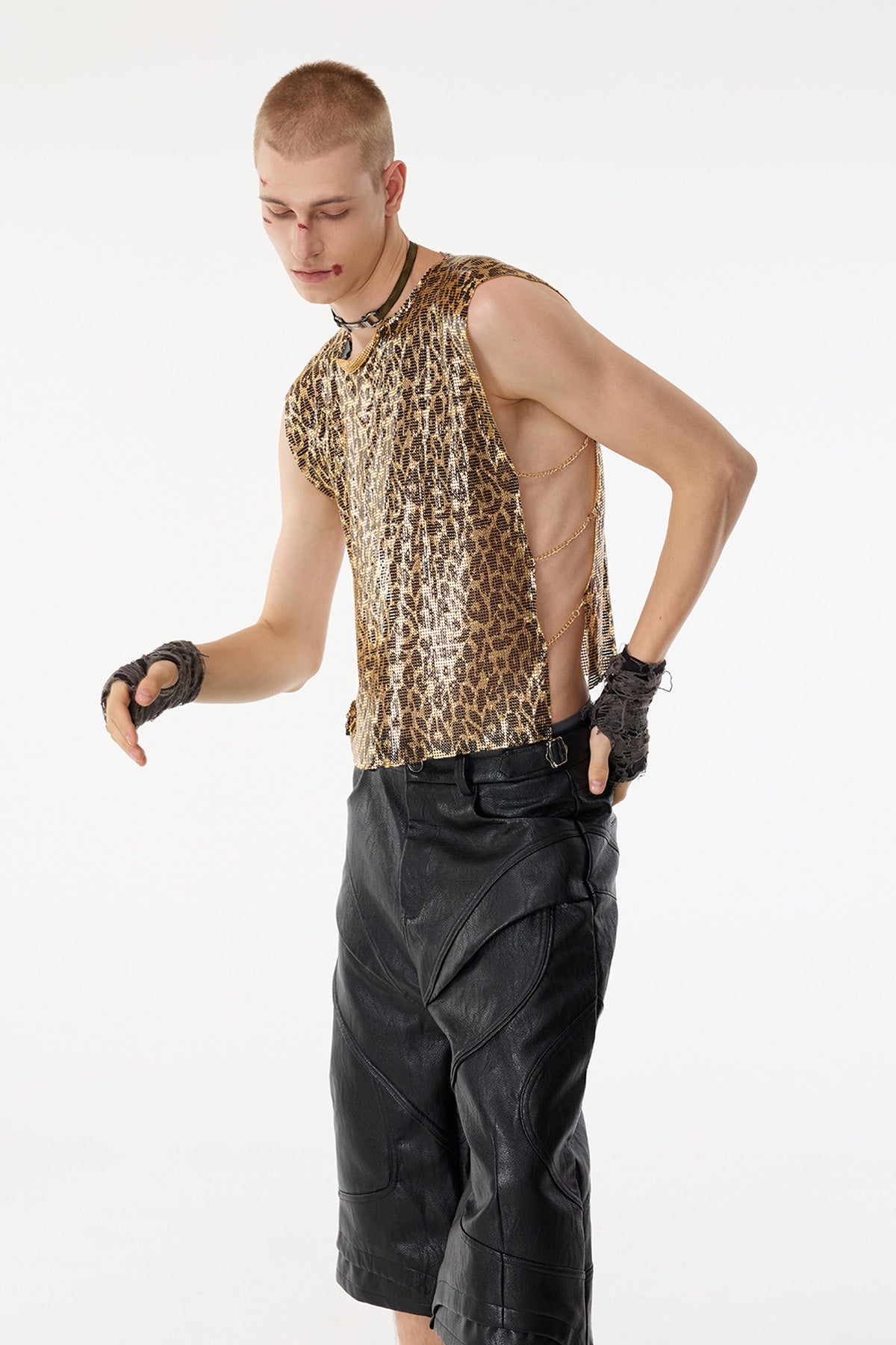 Beast Mood Leopard Sleeveless Top