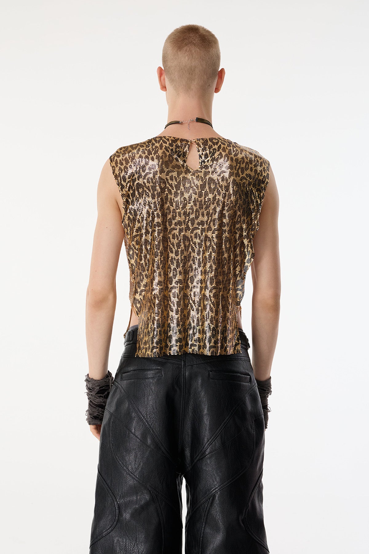 Beast Mood Leopard Sleeveless Top