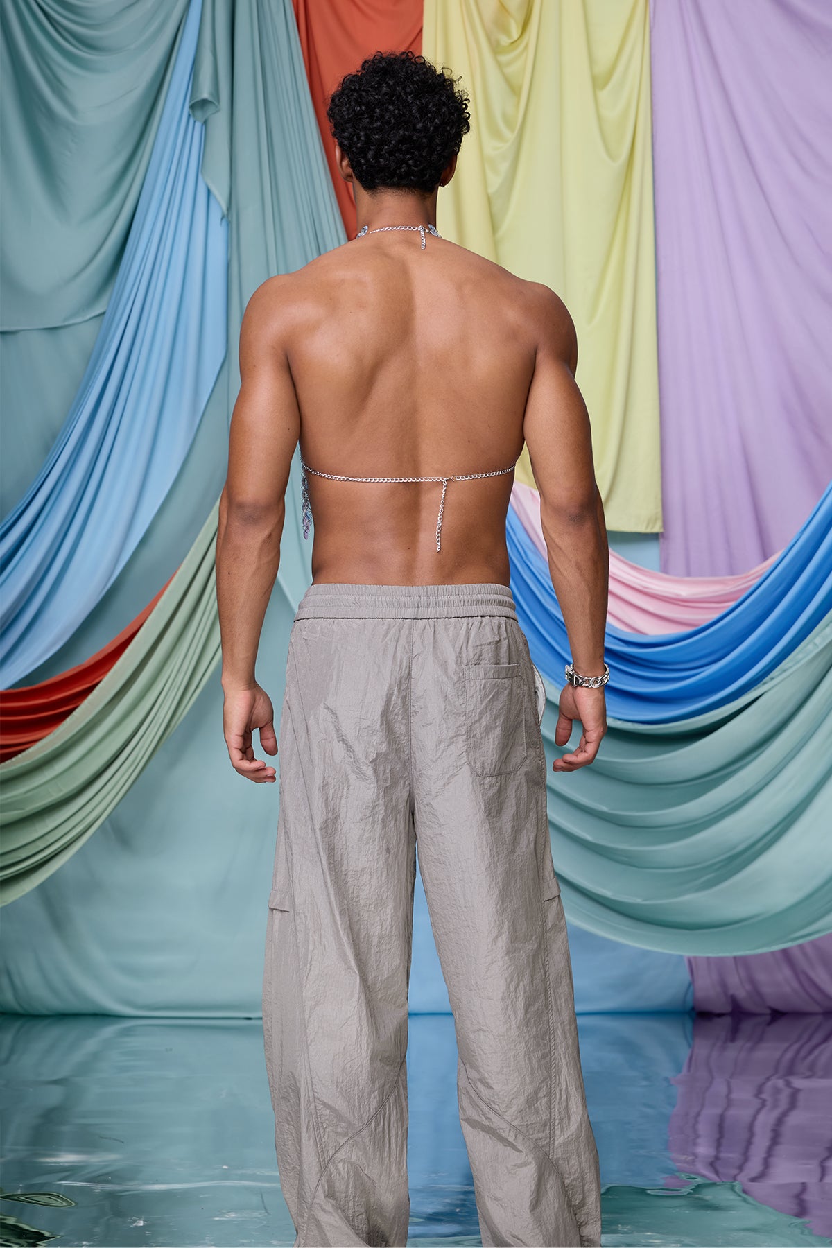 Binary Flash Crystal Body Top