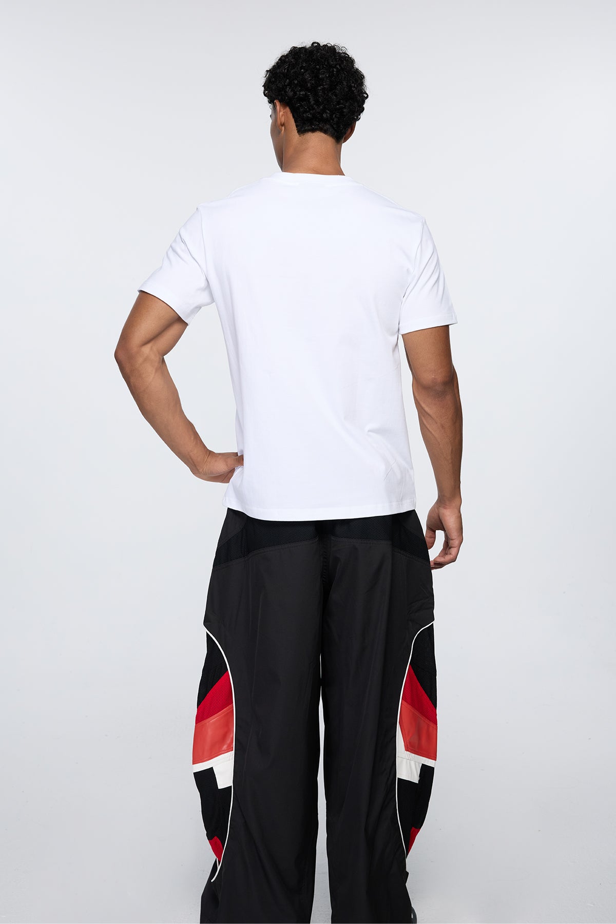 Binary Wave Print T-Shirt