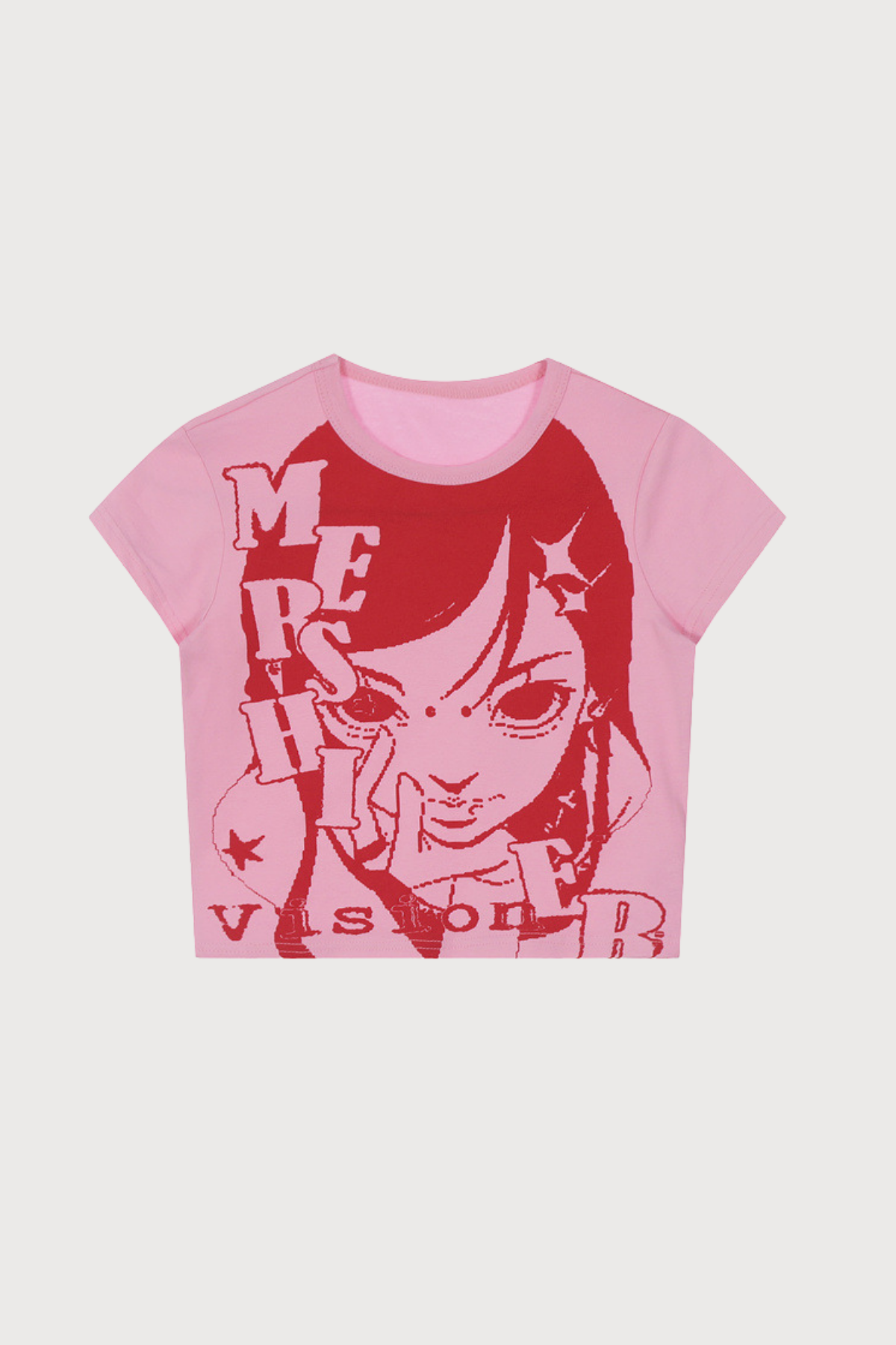 Binary Bliss Print Crop Top