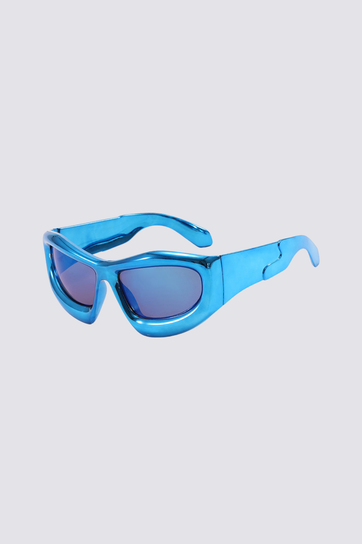 Black Blur Sunglasses Blue