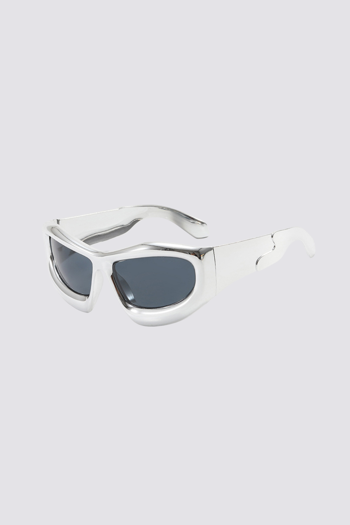 Black Blur Sunglasses Silver