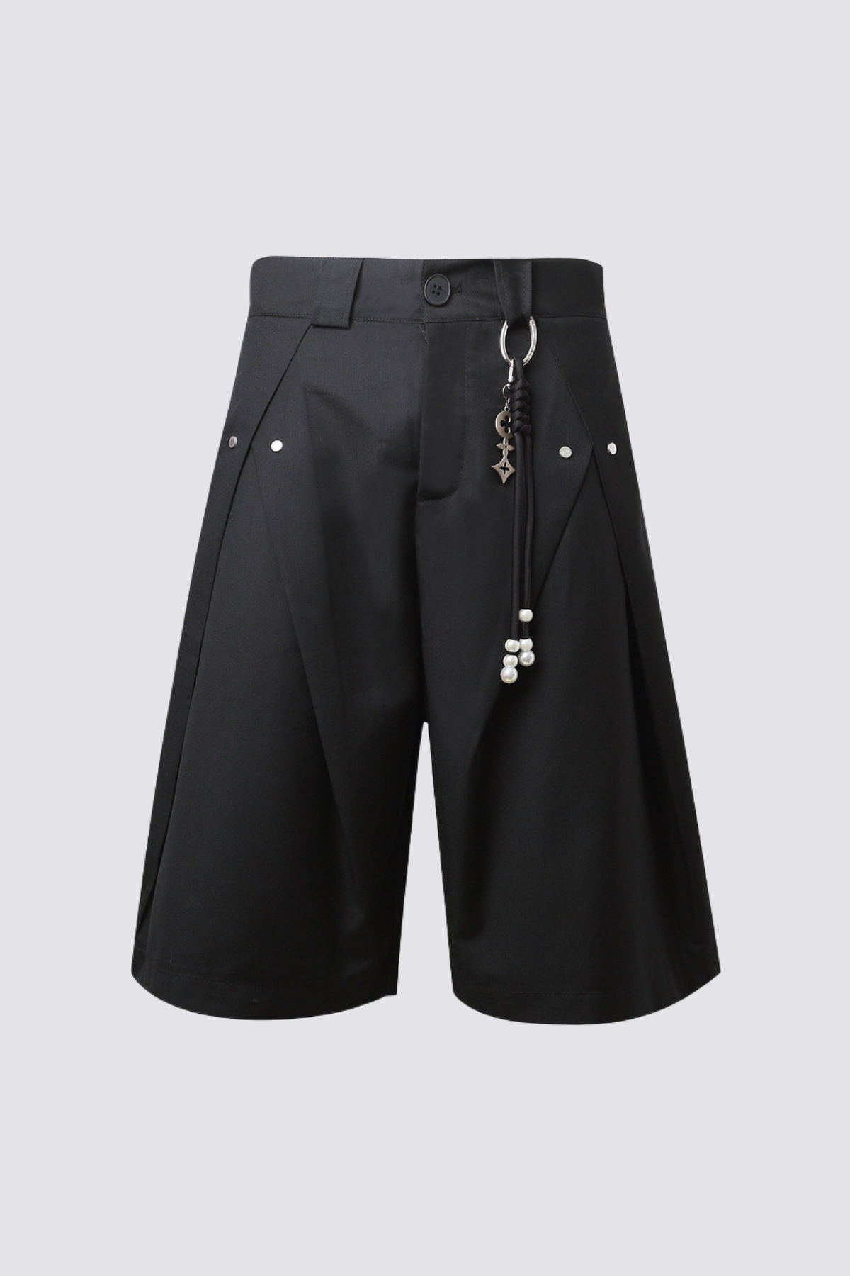 Blank Cut Pleated Pants