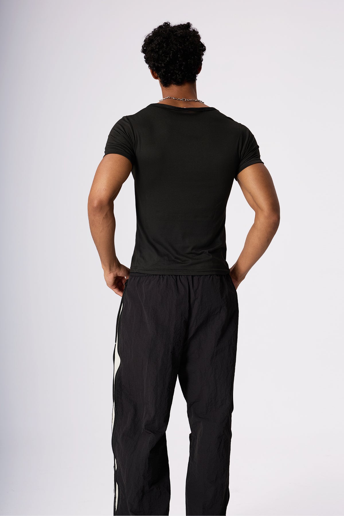 Blind Mode Unicorn Rainbow Top Black