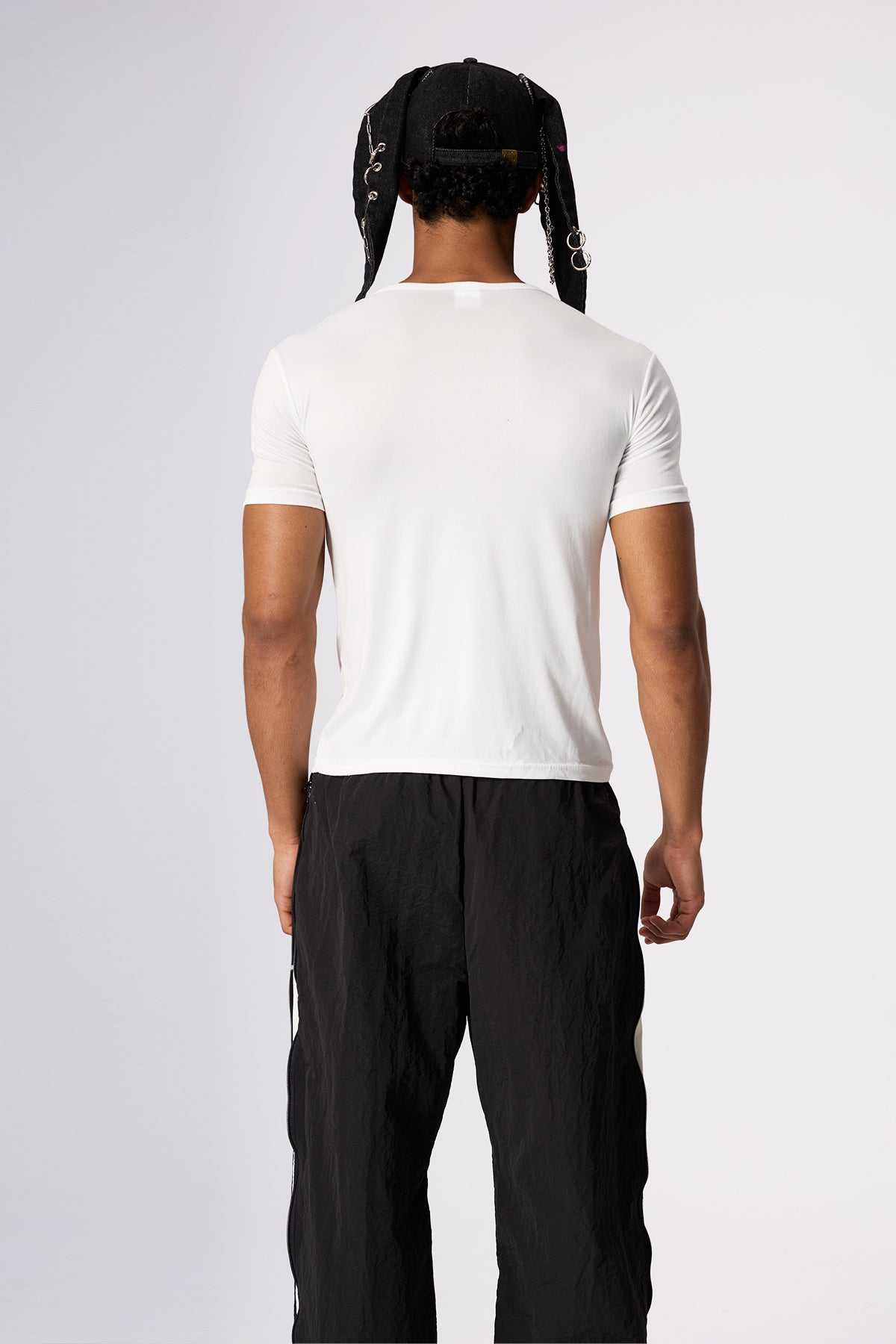 Blind Mode Unicorn Rainbow Top White