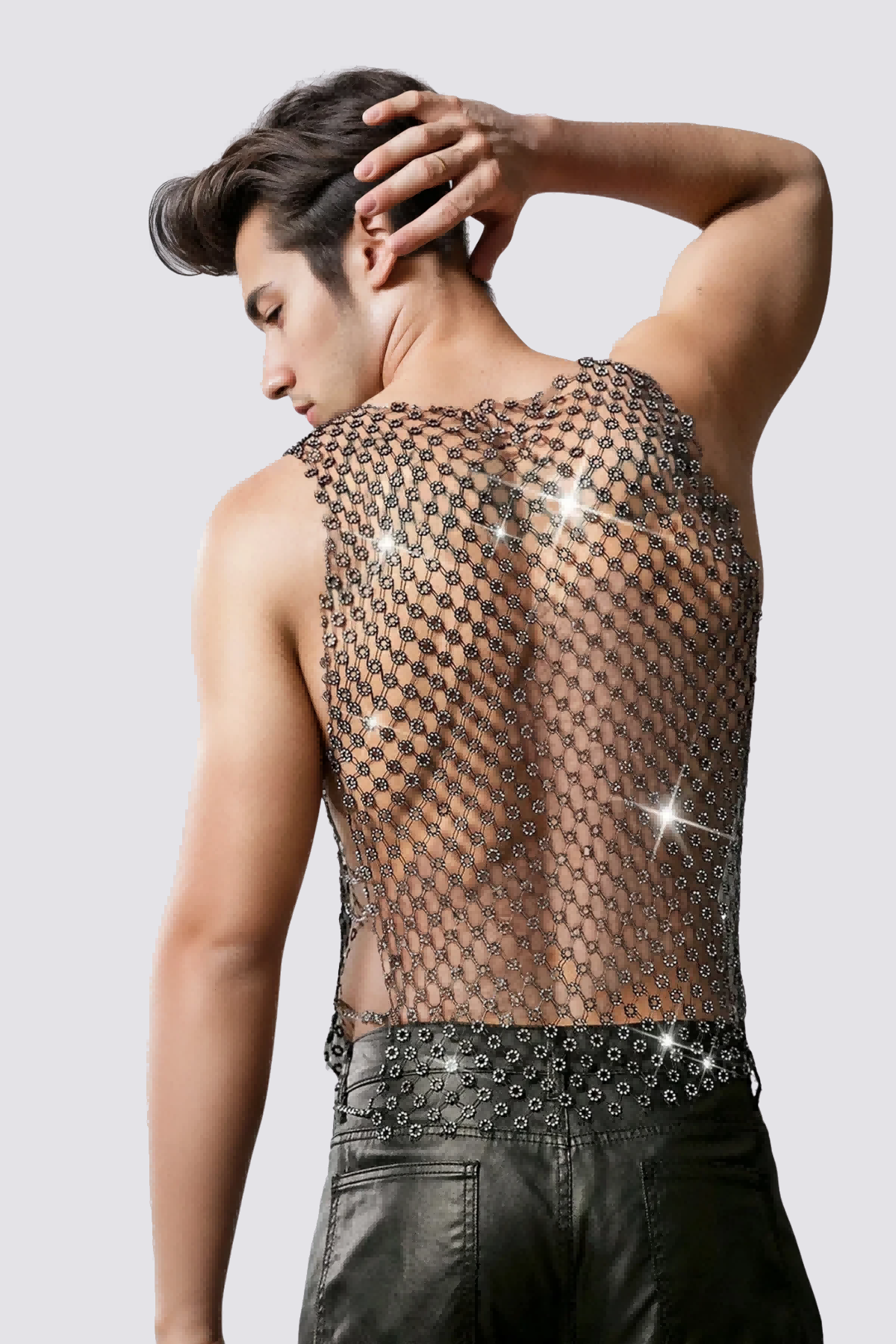 Bling Ray Cutout Top