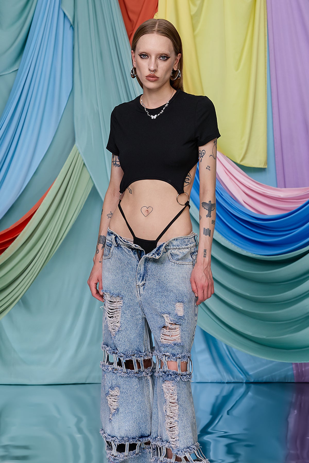 Body Configuration Short Sleeve Bodysuit