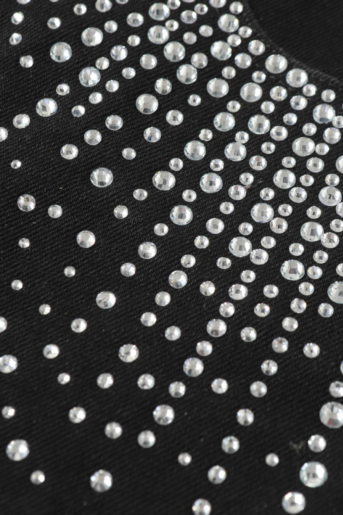 Brick Noise Rhinestone Denim Shorts