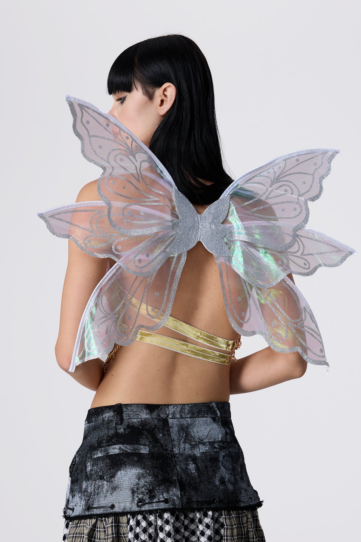 Bright Bead Butterfly Fairy Wings