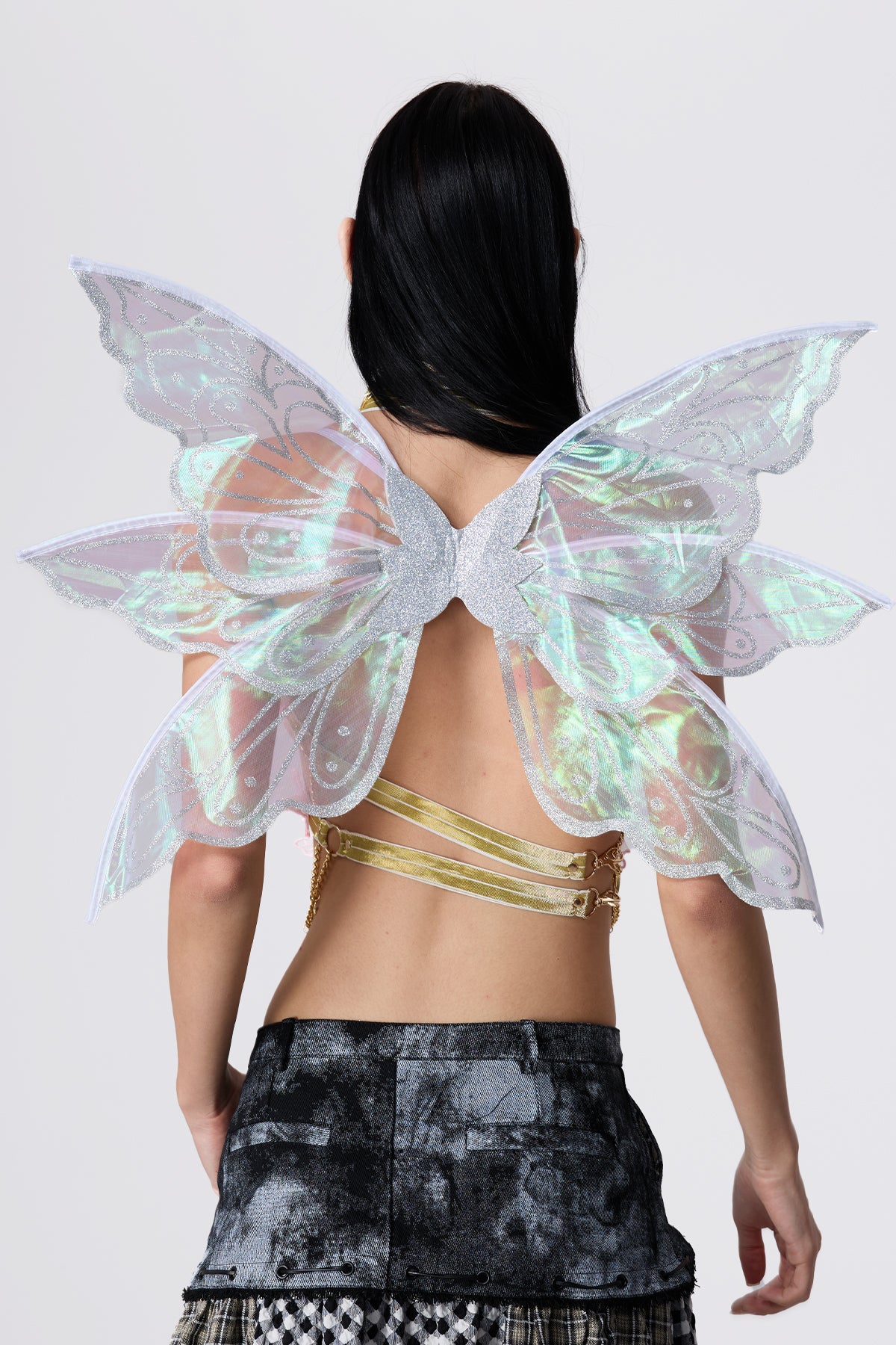 Bright Bead Butterfly Fairy Wings