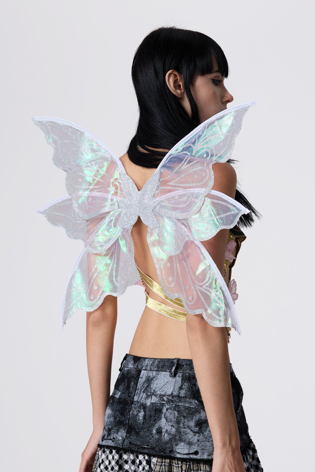 Bright Bead Butterfly Fairy Wings