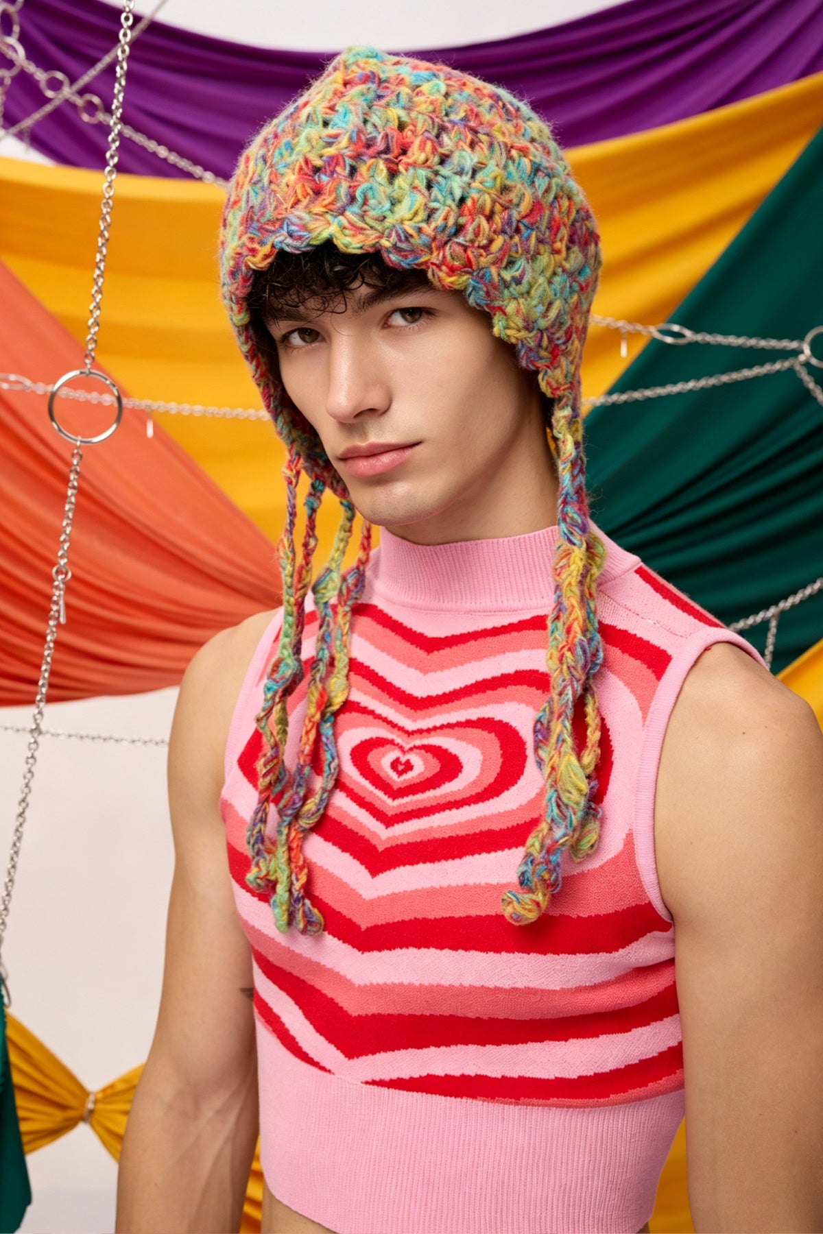 Bright Unity Fringe Hat