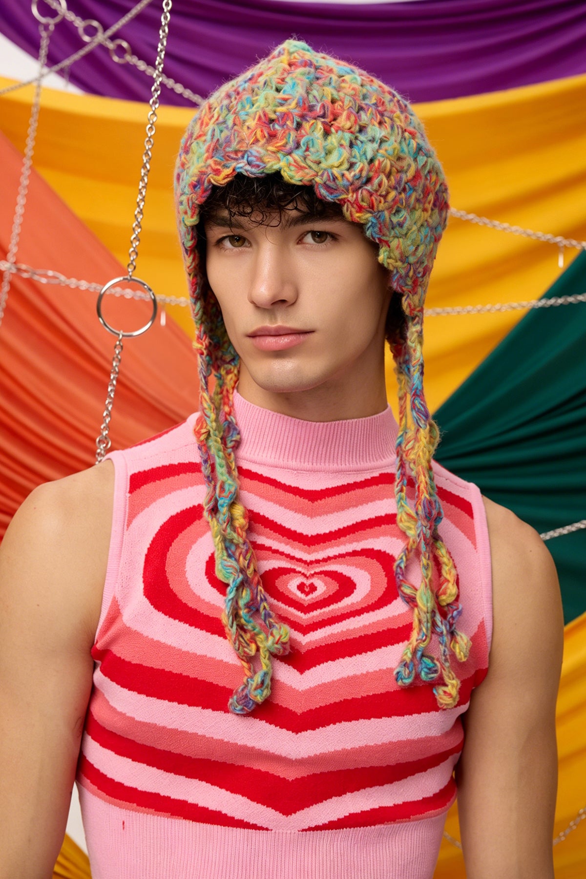 Bright Unity Fringe Hat