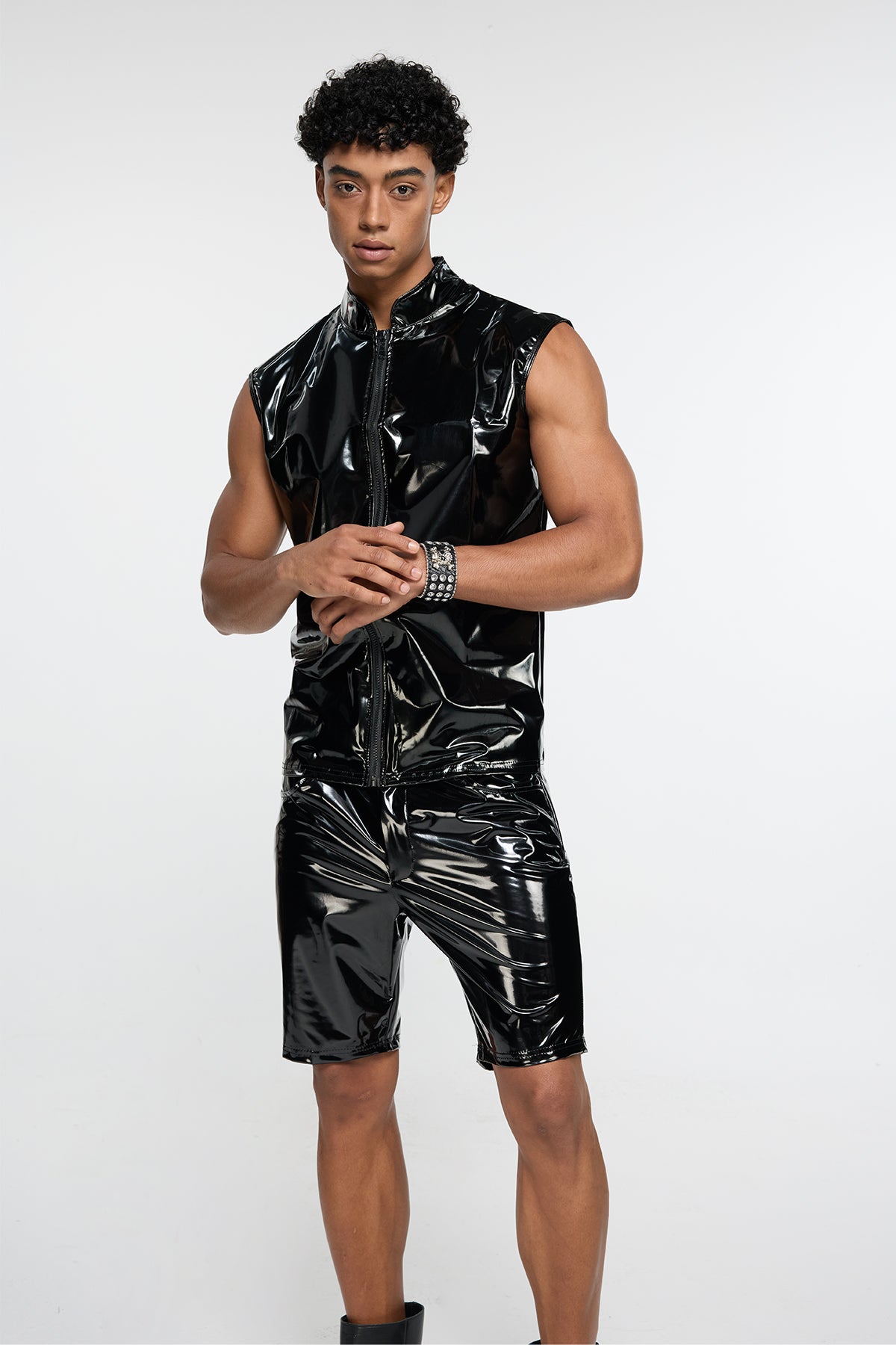 Brutal Grain Sleeveless Top