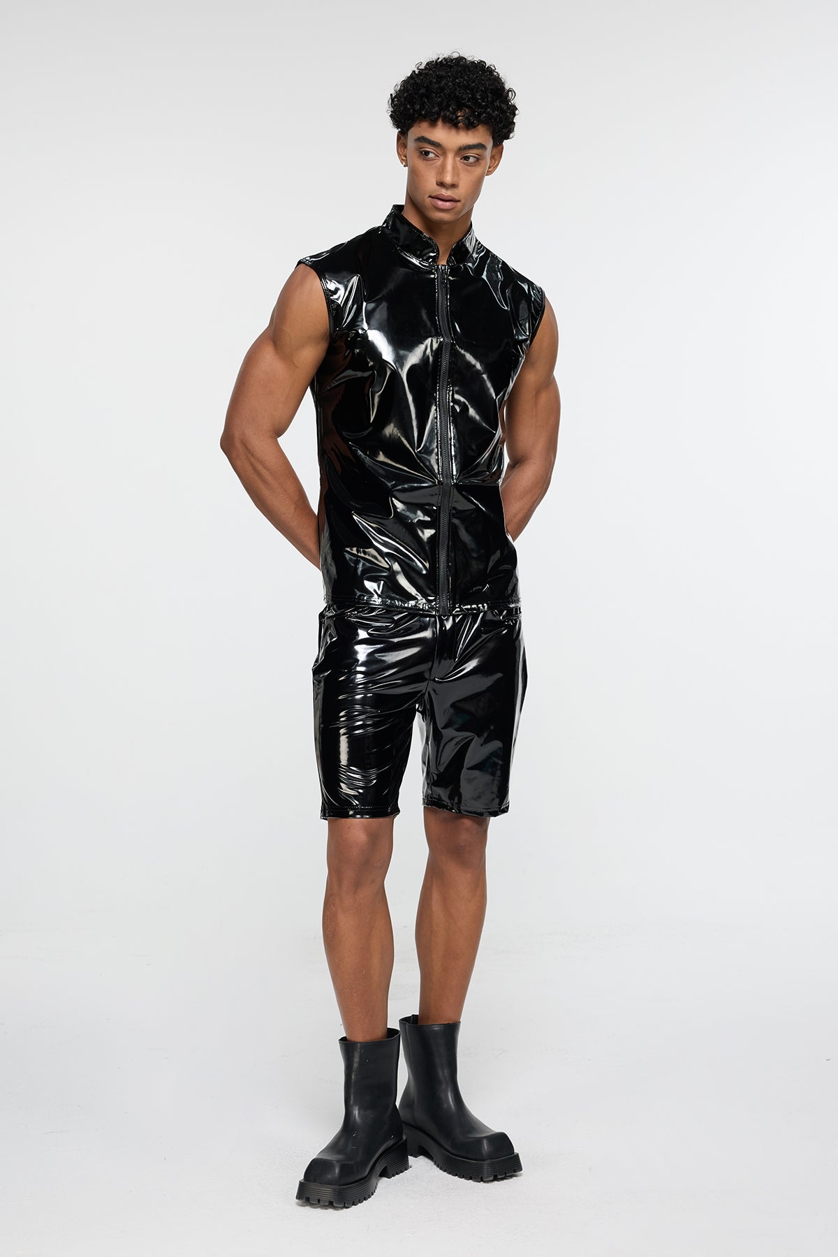 Brutal Grain Sleeveless Top