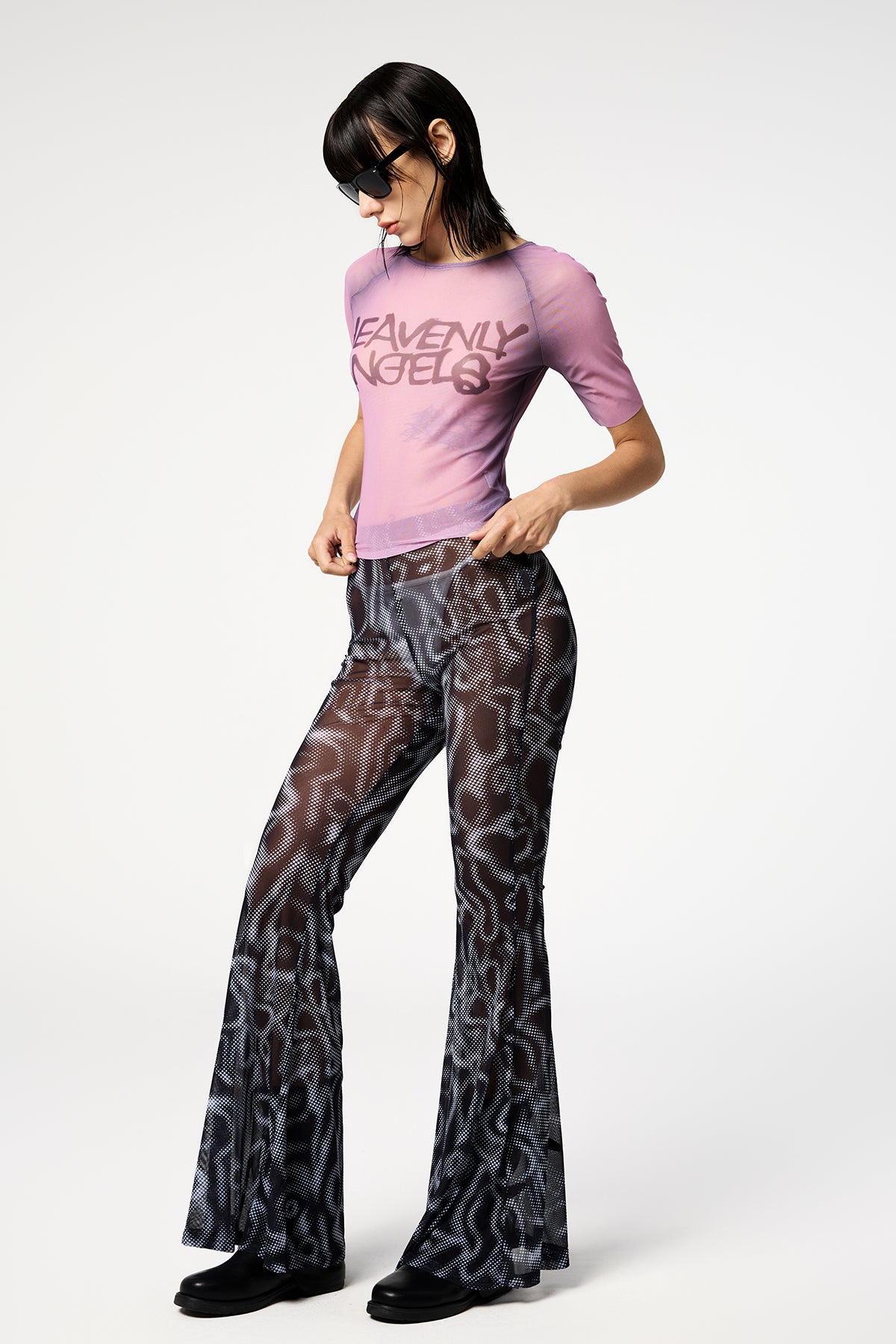 Bubble Princess Y2K Short Sleeves Printed Top