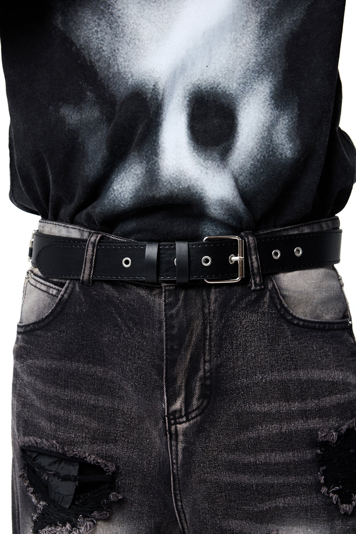 Burn Mark Bullet Metal Belt