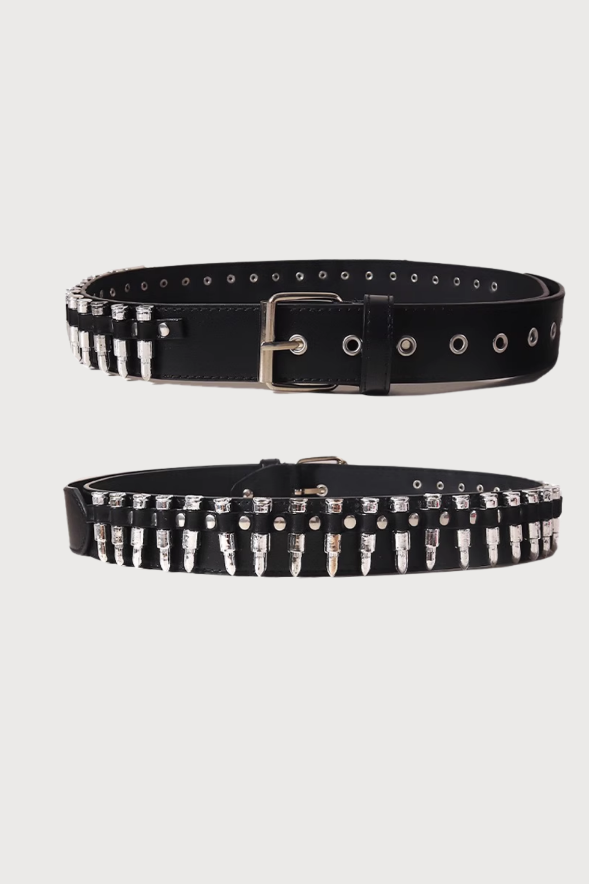 Burn Mark Bullet Metal Belt