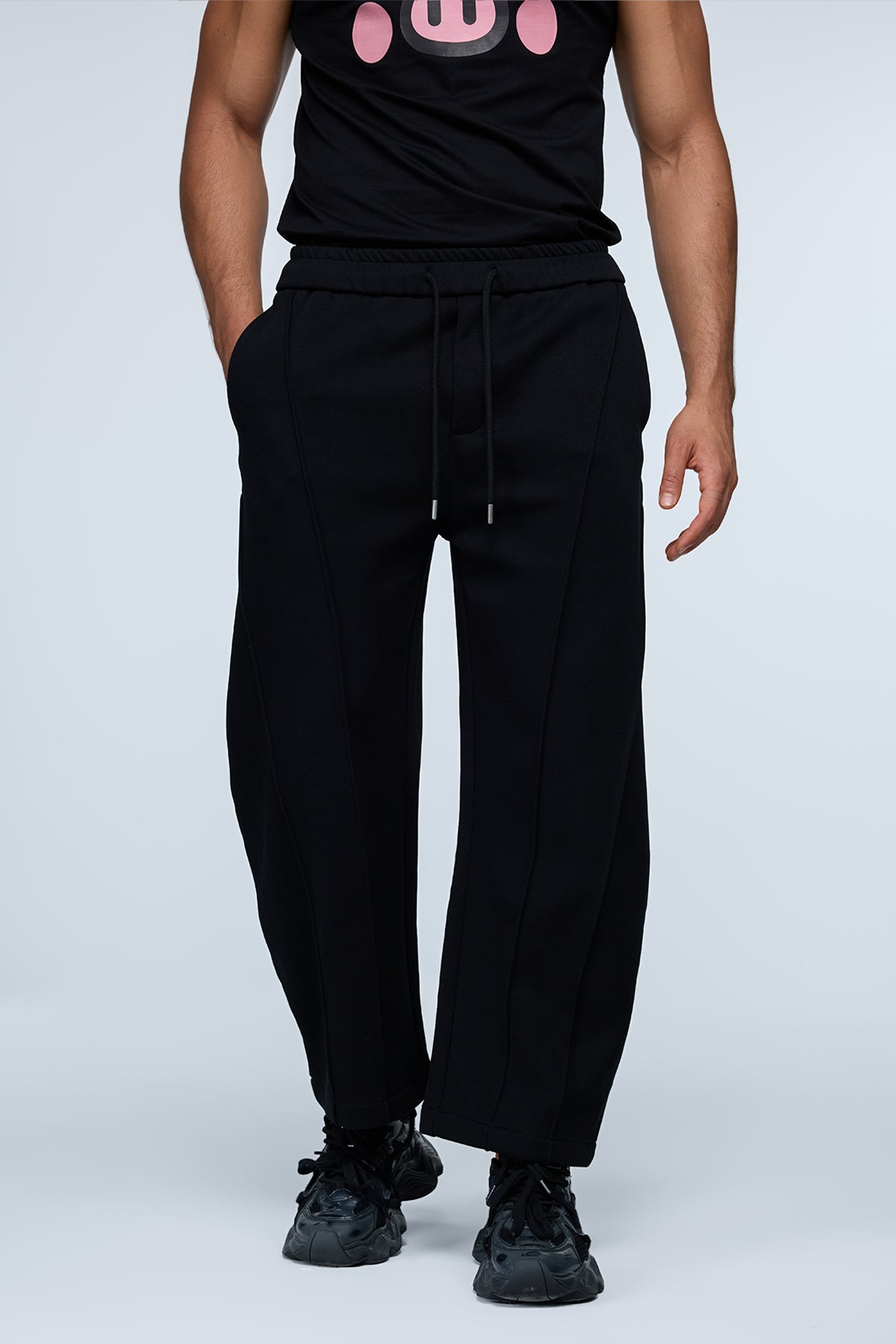 Cargo Circuit Straight Deconstructed Pants