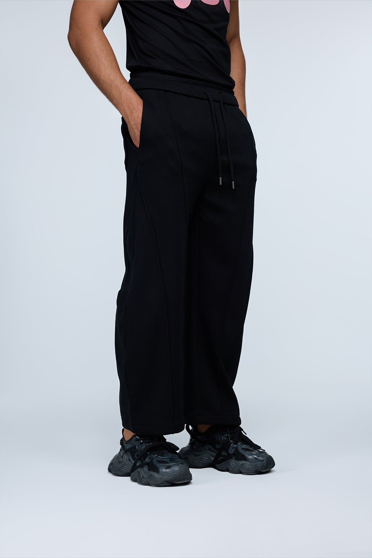 Cargo Circuit Straight Deconstructed Pants