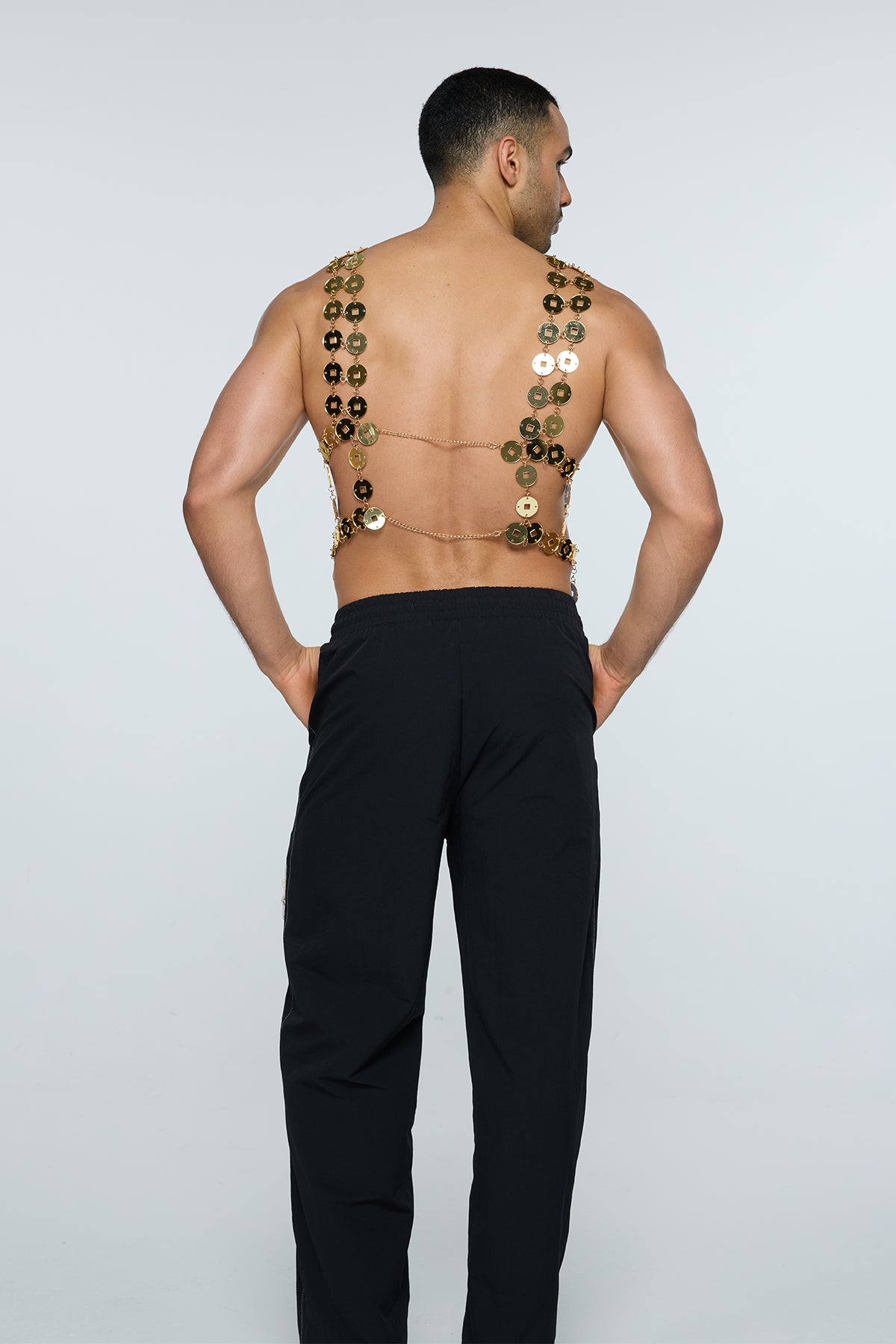 Cast Drop Disc Chain Tank Top