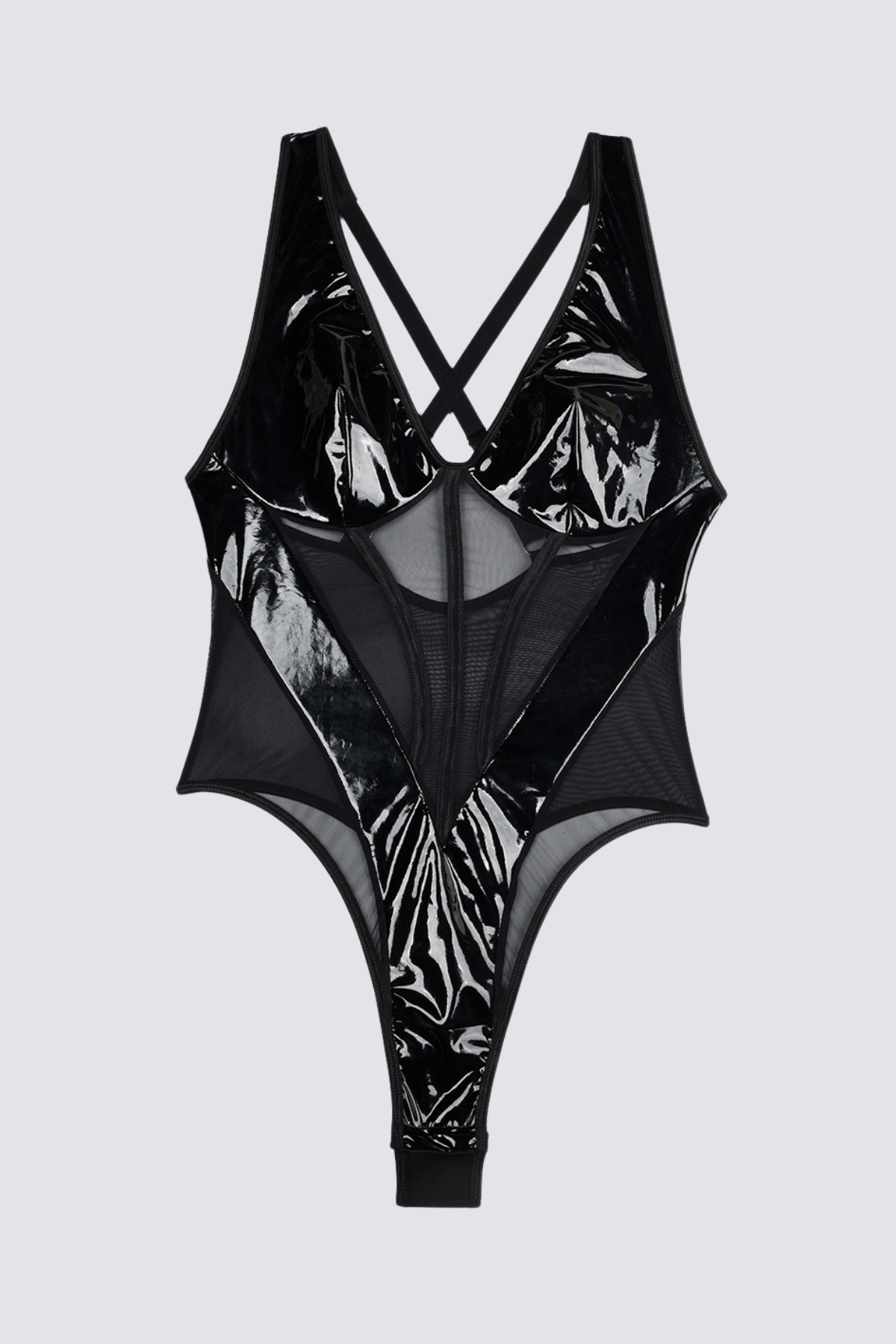 Chain Flex Halter Neck Bodysuit