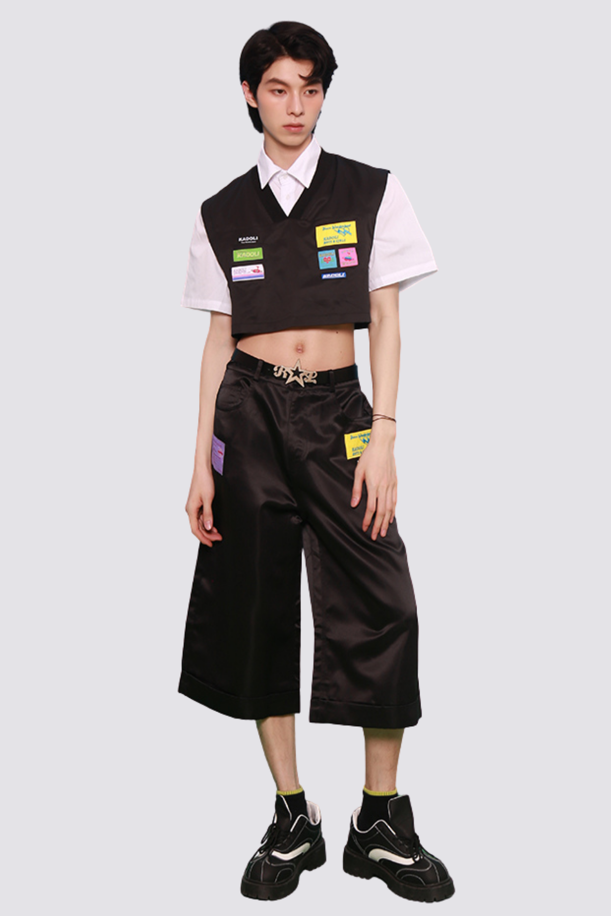 Chill Bite V Neck Crop Vest