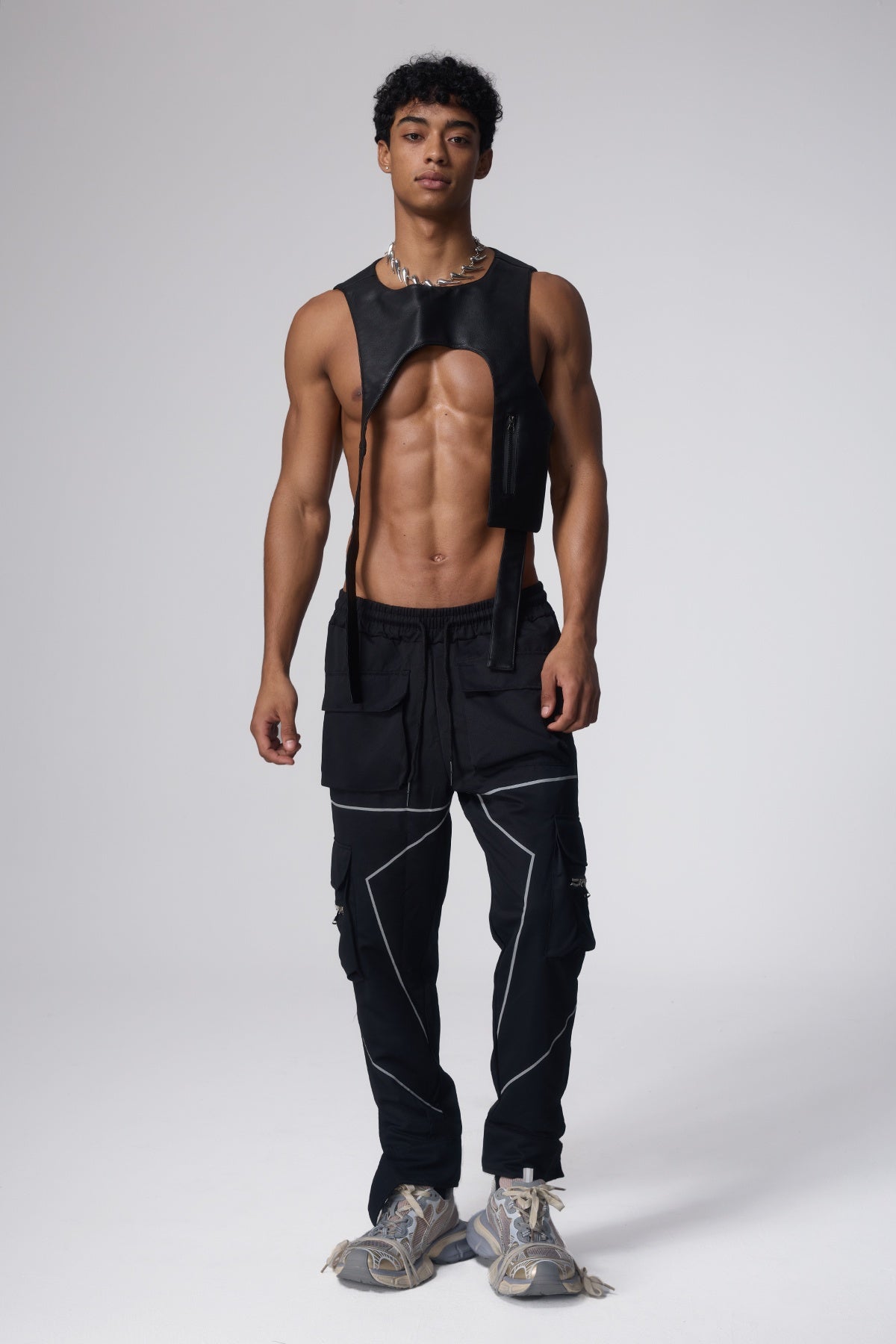 Chill Surface Leather Vest – RYVKstudio