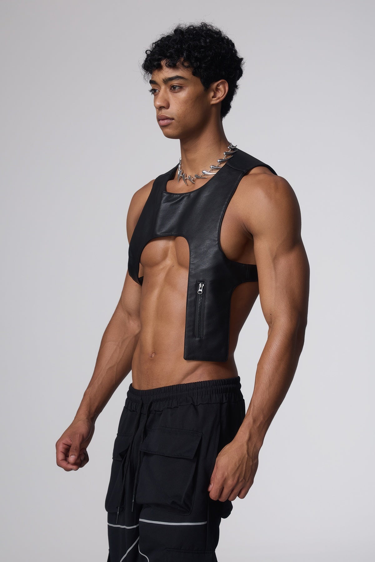 Chill Surface Leather Vest