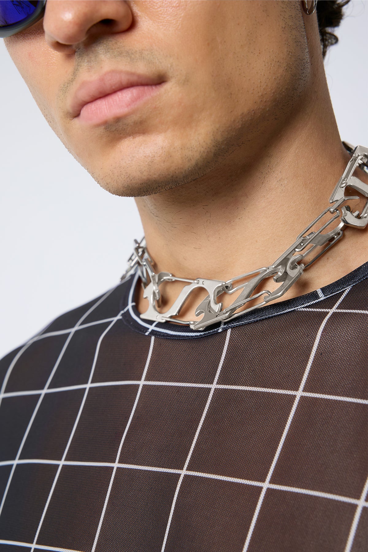 Chrome Glow Necklace